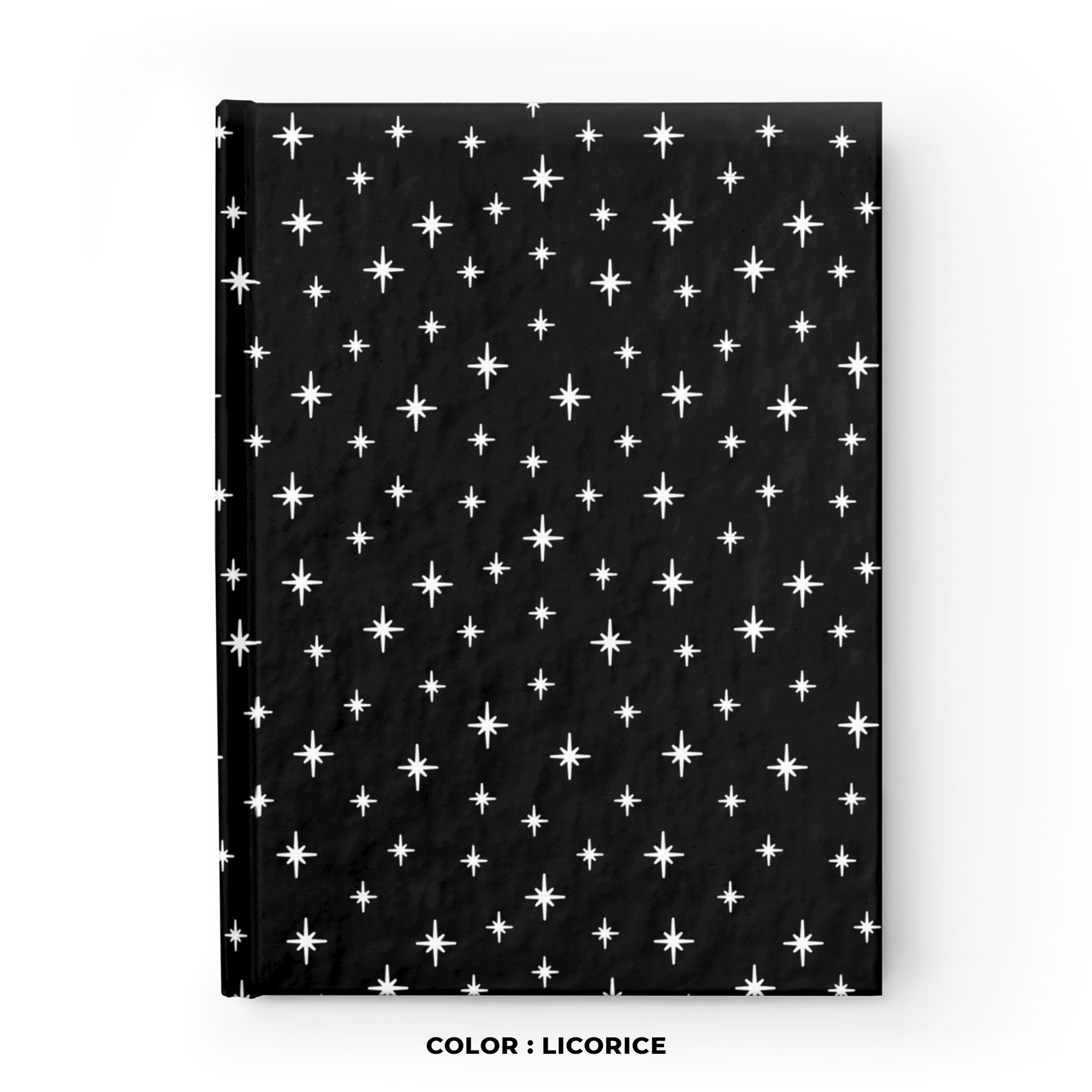 Retro Stardust Journal in Licorice product thumbnail image Retro Stardust Journal in Licorice product thumbnail image