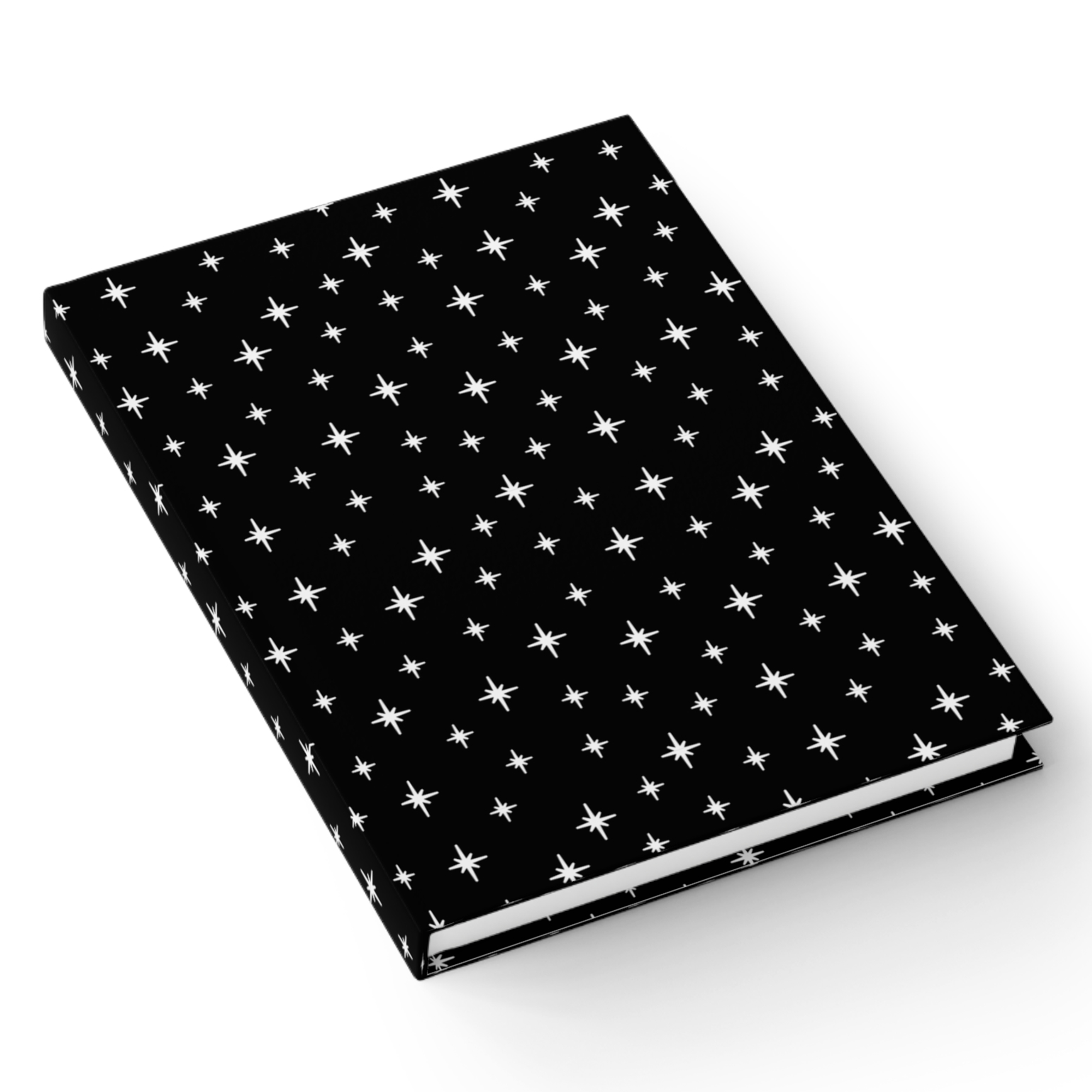 Retro Stardust Journal in Licorice product thumbnail image Retro Stardust Journal in Licorice product thumbnail image