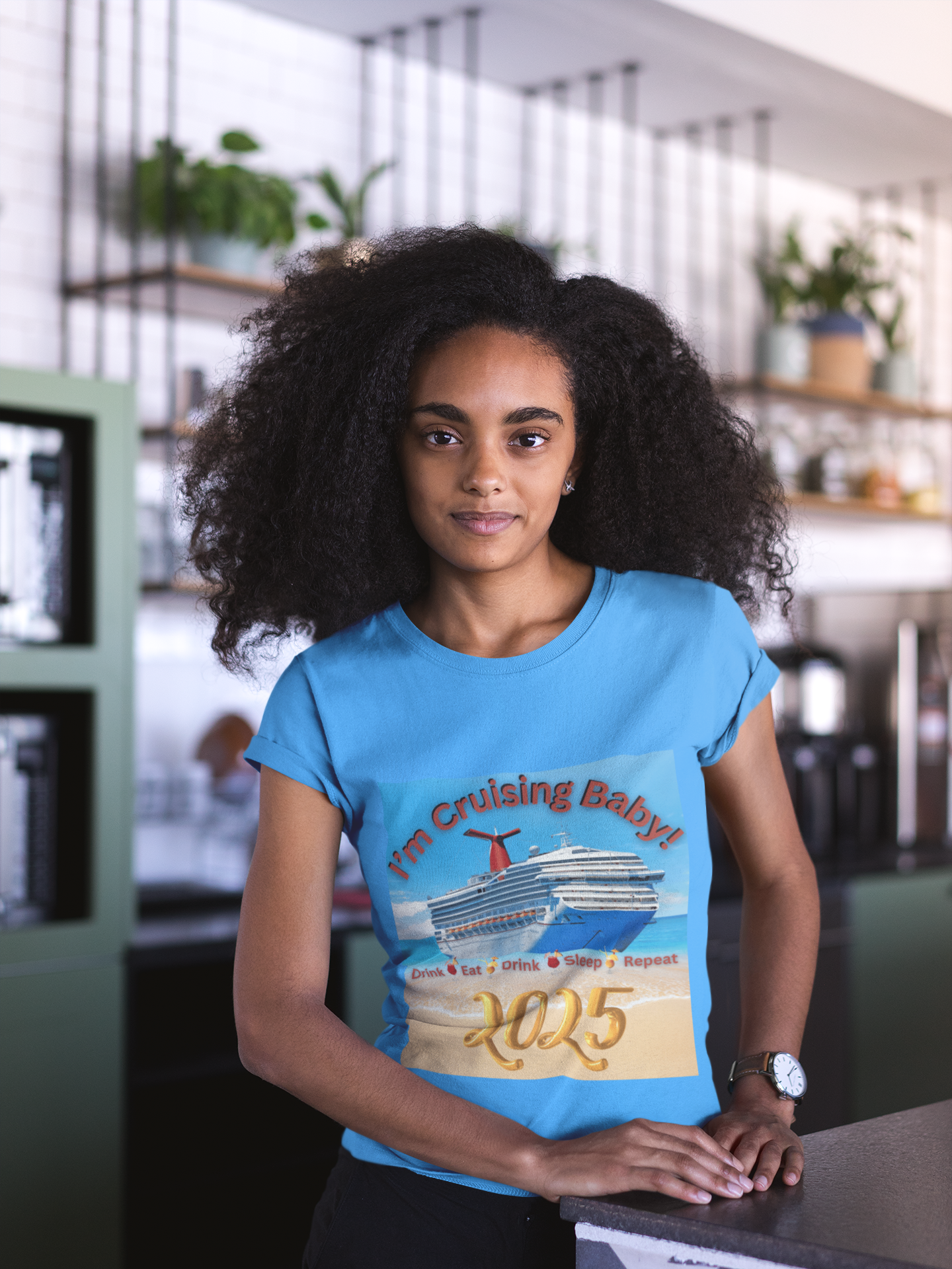"I'm Cruising 2025" Unisex Heavy Cotton Tee product thumbnail image