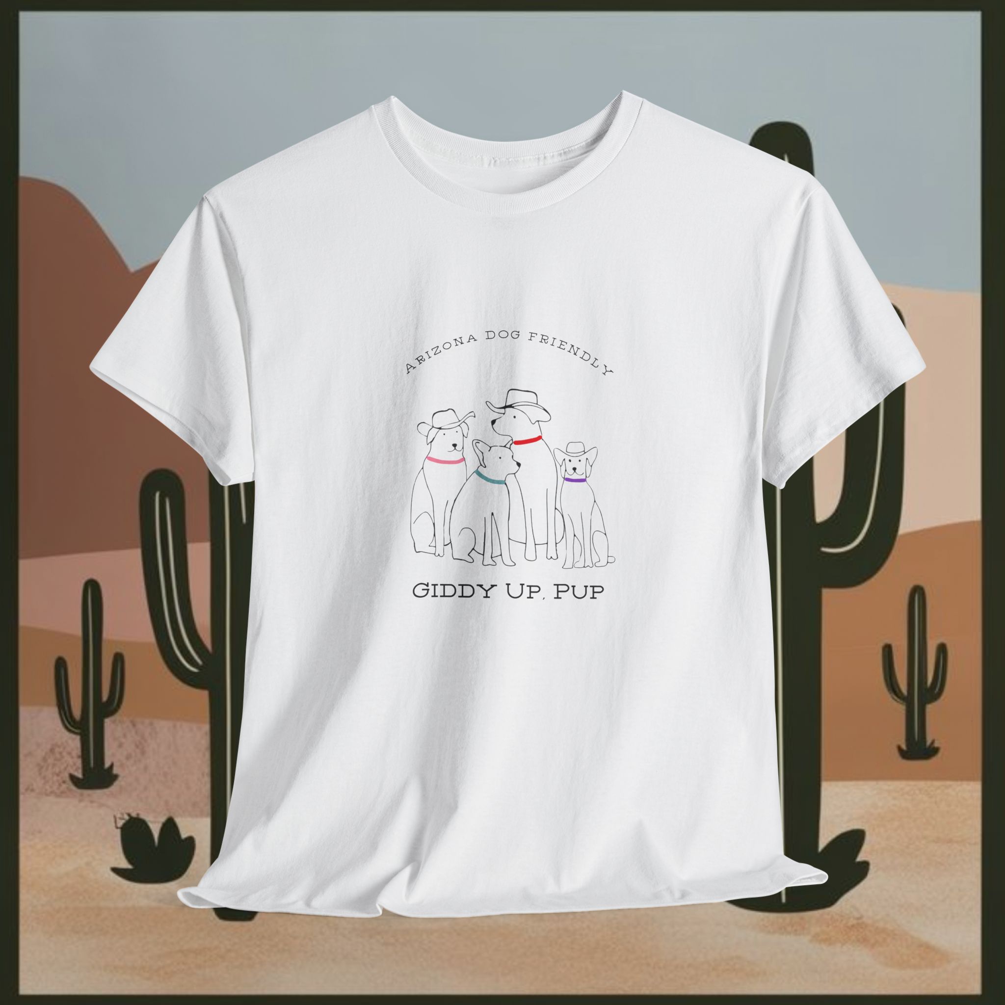 Giddy Up Pup Unisex T product thumbnail image