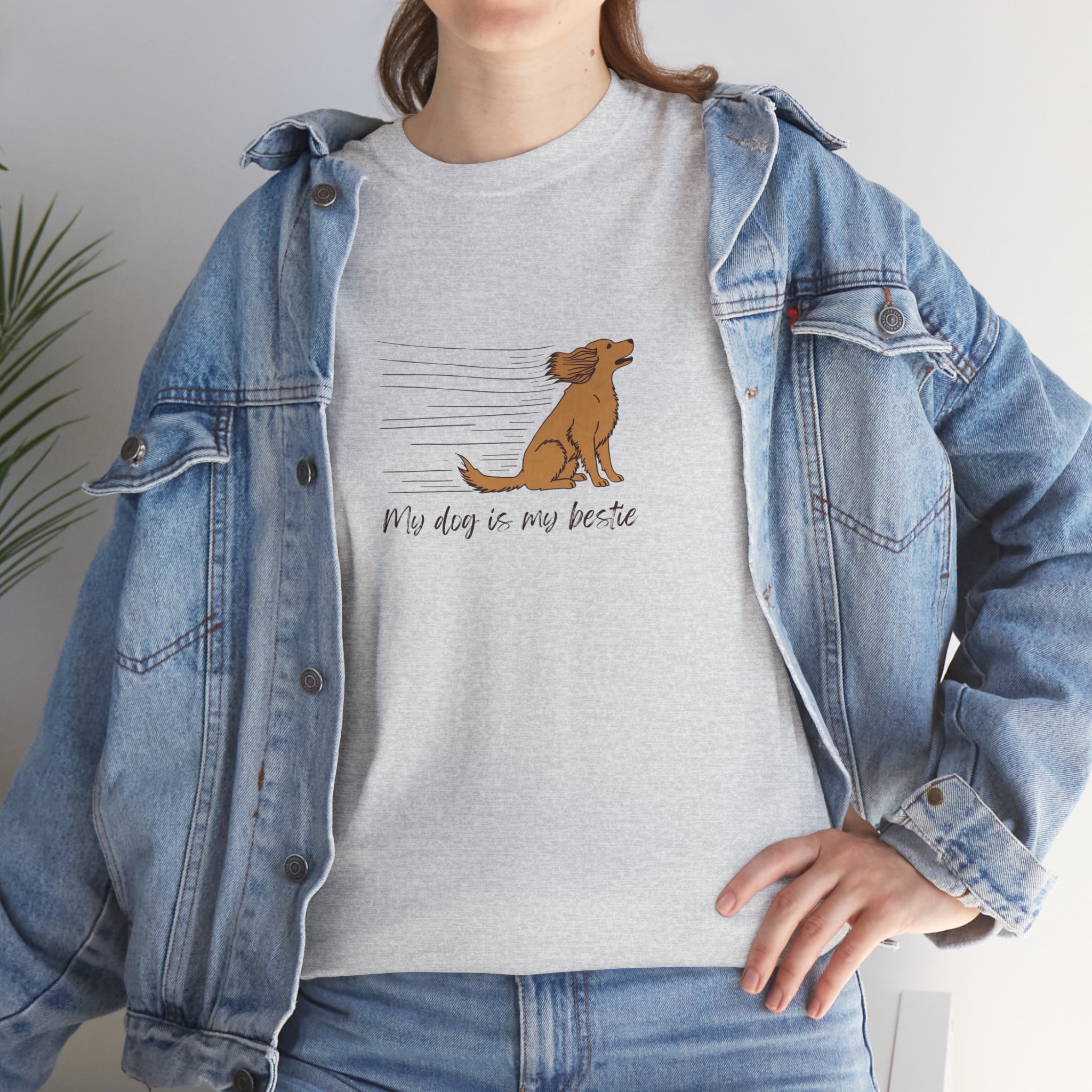 My Dog is My Bestie Unisex T product thumbnail image My Dog is My Bestie Unisex T product thumbnail image