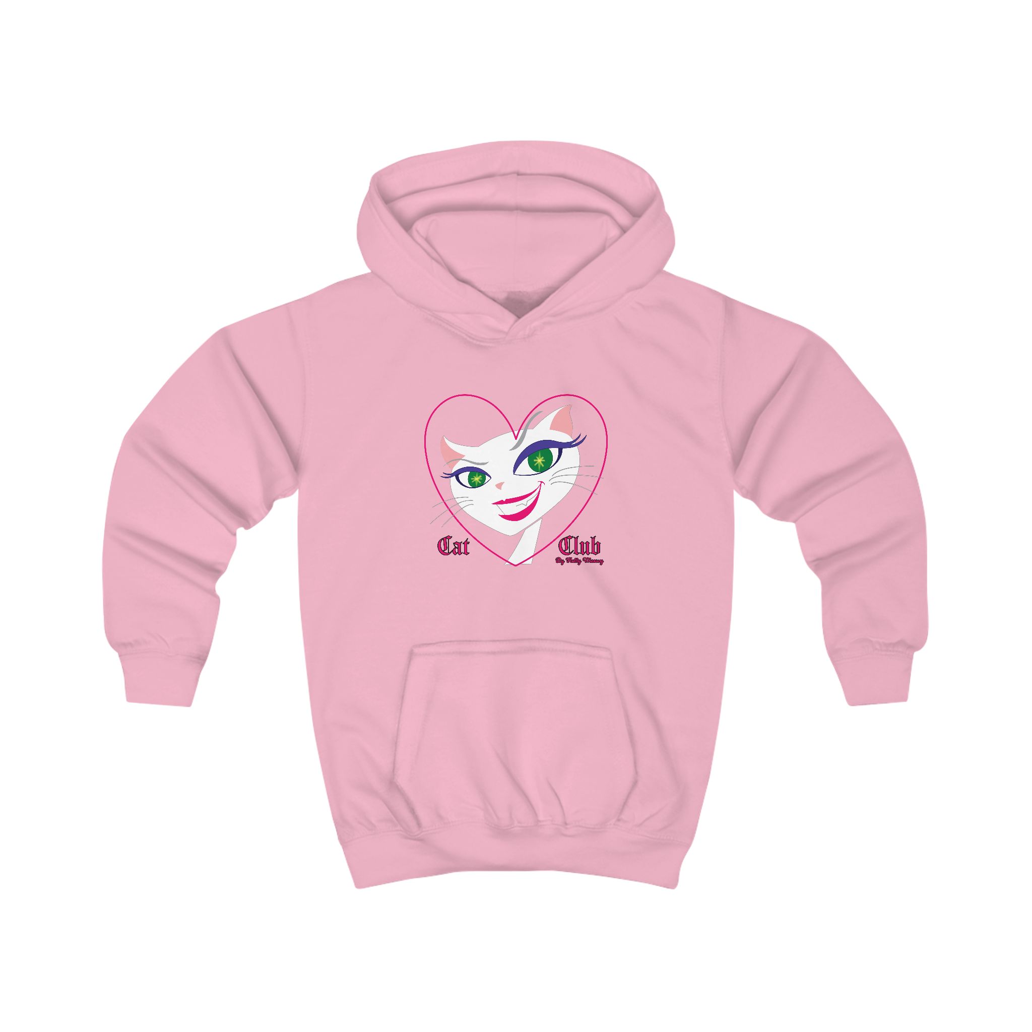 Miss Angel Cat Club Kids Hoodie product thumbnail image Miss Angel Cat Club Kids Hoodie product thumbnail image