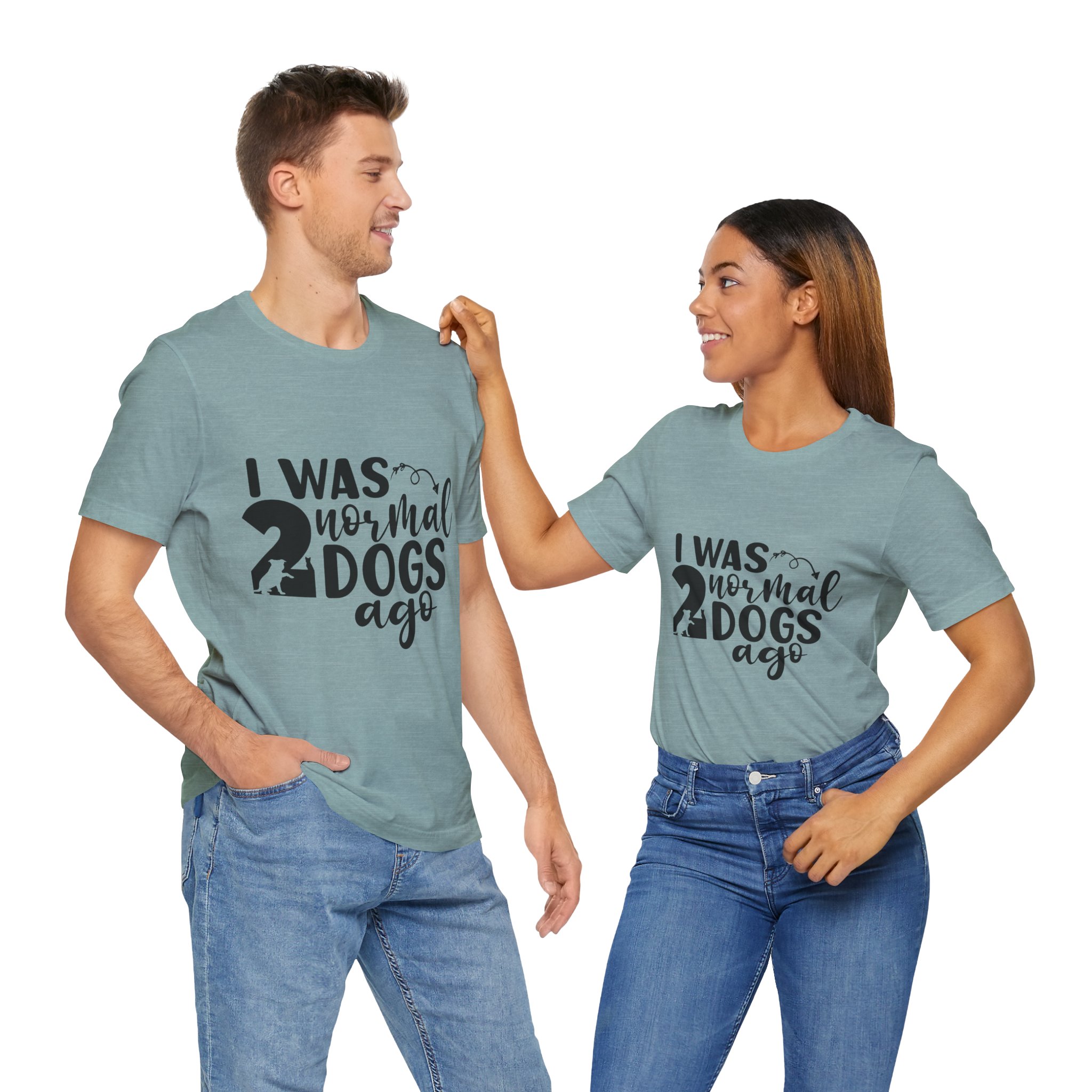 Dog Lover Tee - I was normal two dogs ago Great Dane T Shirt Dog Lover Tee - I was normal two dogs ago Great Dane T Shirt