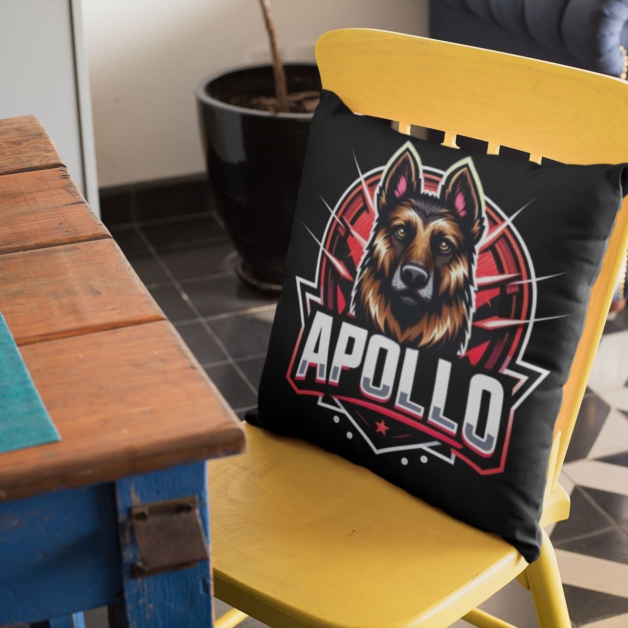 Spun Polyester Square Pillow apollo store Spun Polyester Square Pillow apollo store