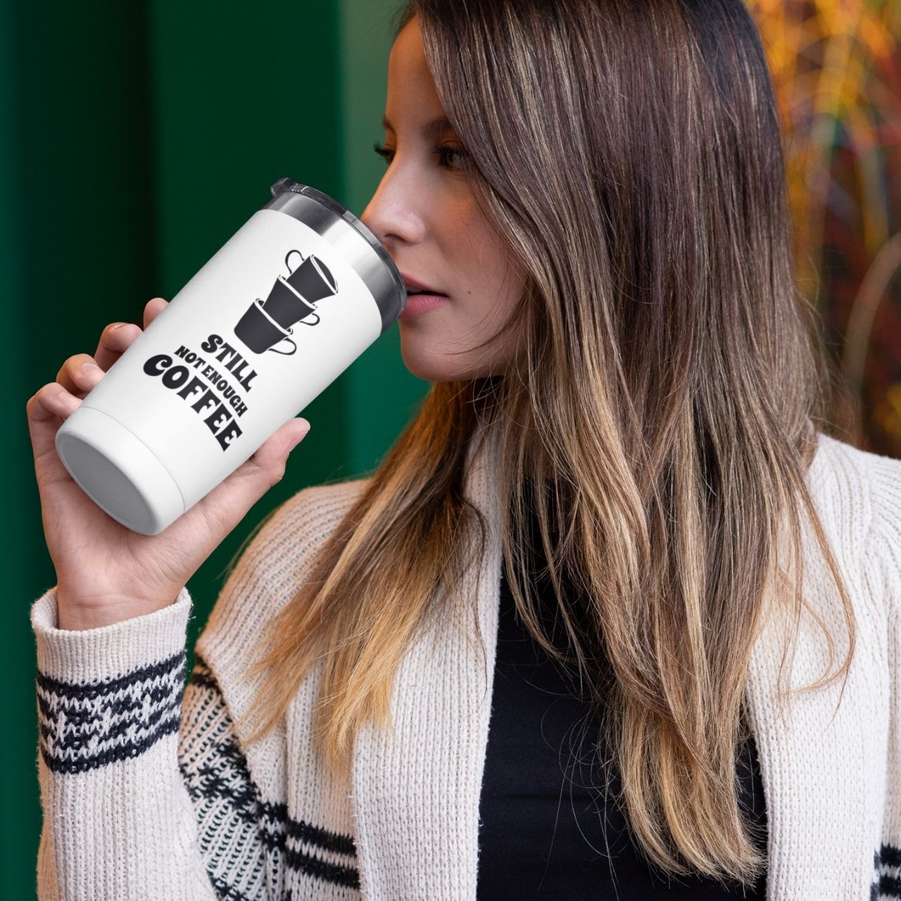 Tumbler 20oz still not enough coffee Tumbler 20oz still not enough coffee