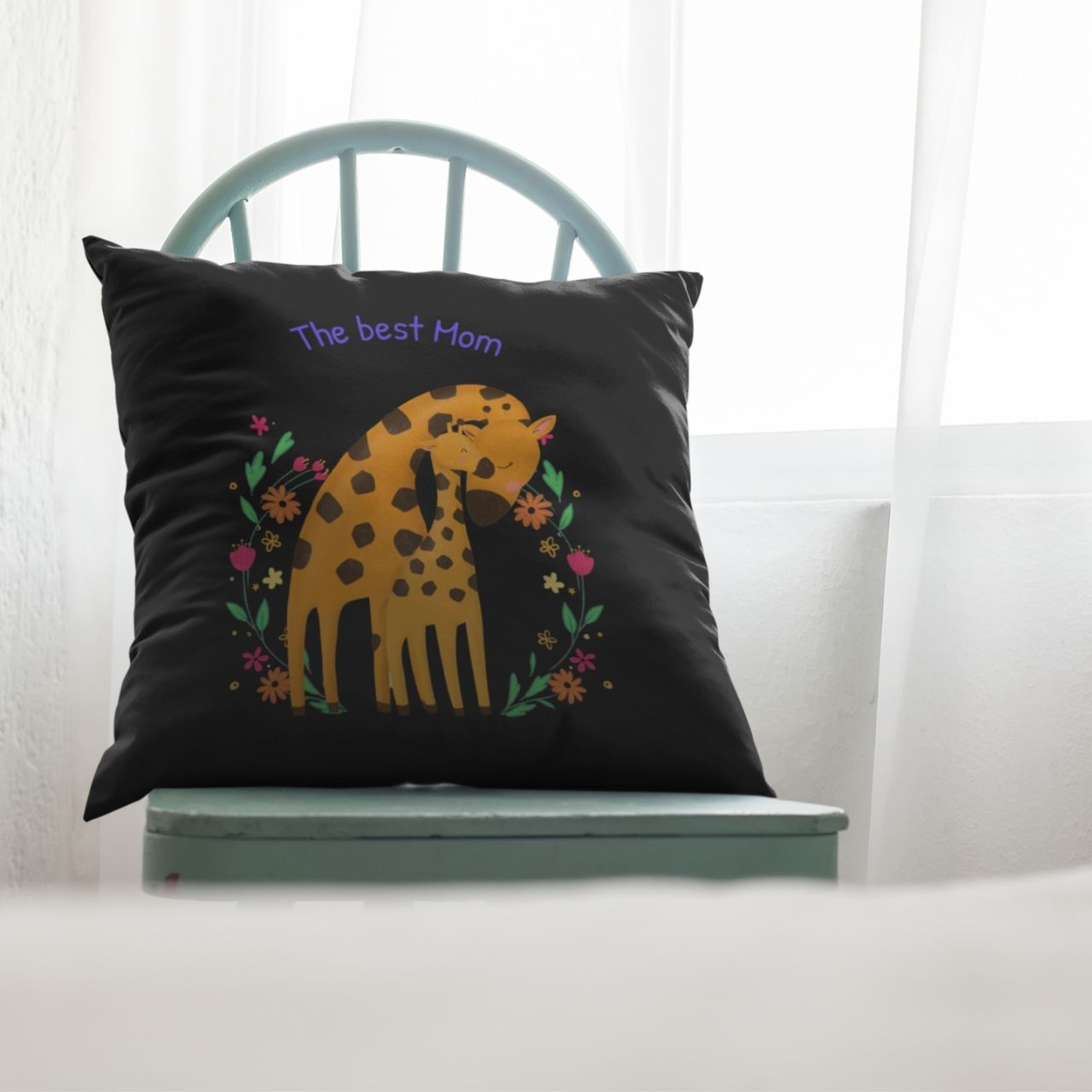 Spun Polyester Square Pillow the best mom product thumbnail image Spun Polyester Square Pillow the best mom product thumbnail image