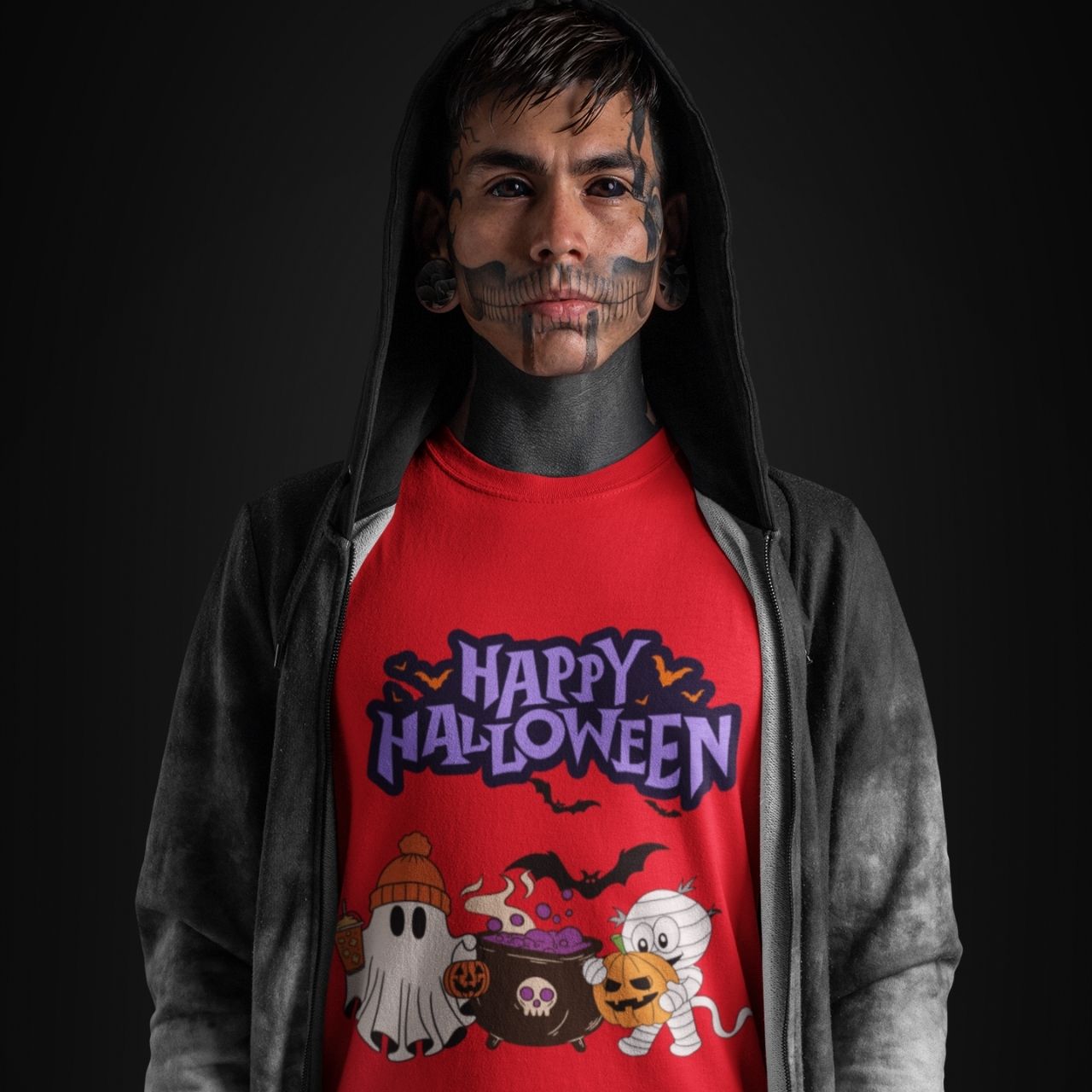 Happy Halloween T-Shirt for Men and Women Happy Halloween T-Shirt for Men and Women