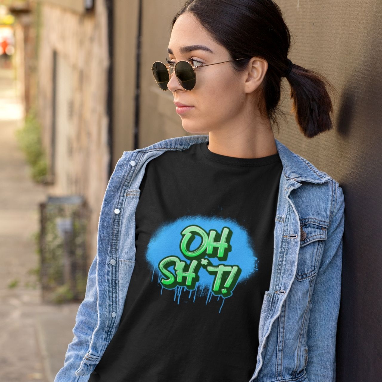 Unisex Softstyle T-Shirt oh sh*t! product thumbnail image Unisex Softstyle T-Shirt oh sh*t! product thumbnail image