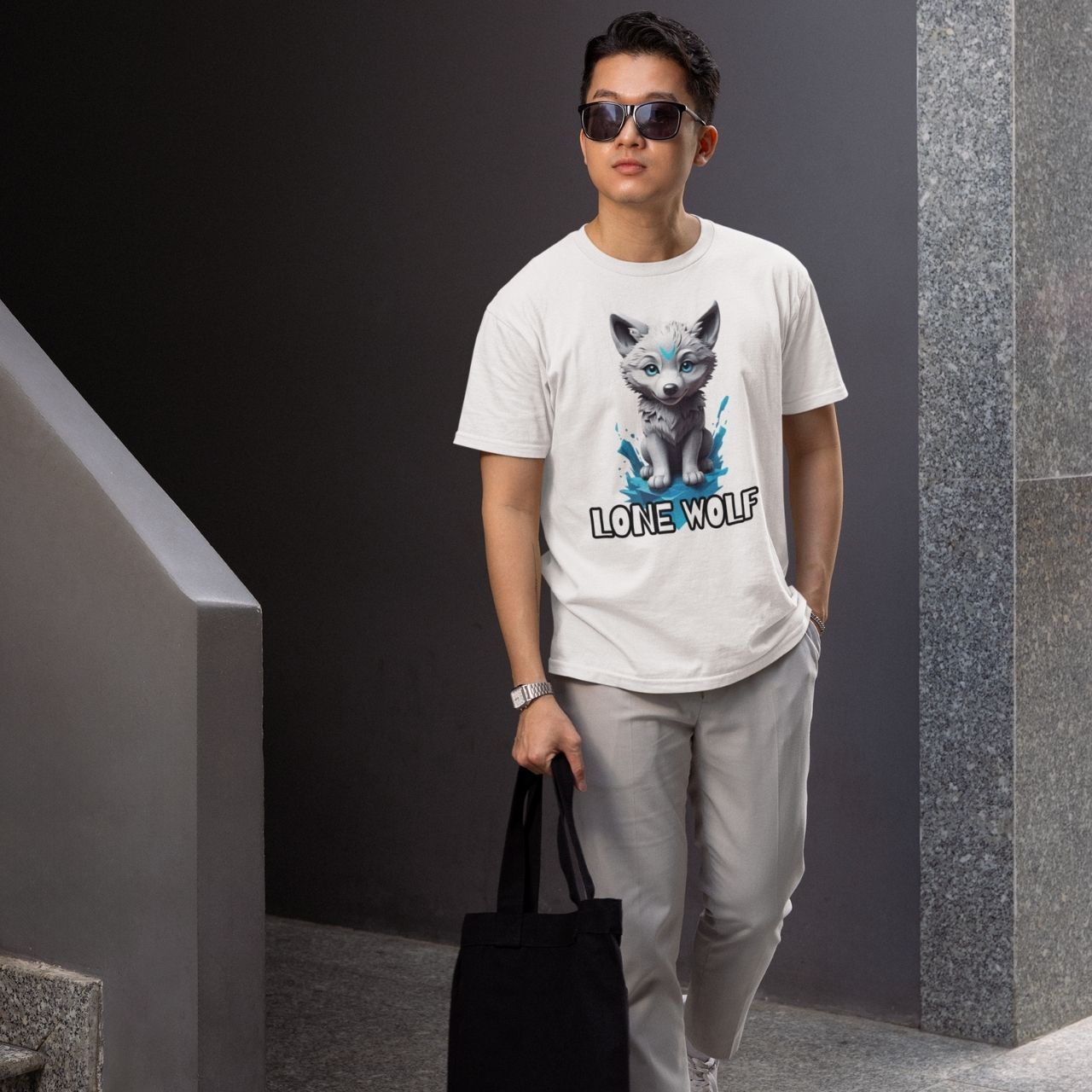 T-Shirt for men and women 'Lone Wolf', summer clothes casual regular fit, top clothes for daily wear. short sleeve tee. T-Shirt for men and women 'Lone Wolf', summer clothes casual regular fit, top clothes for daily wear. short sleeve tee.