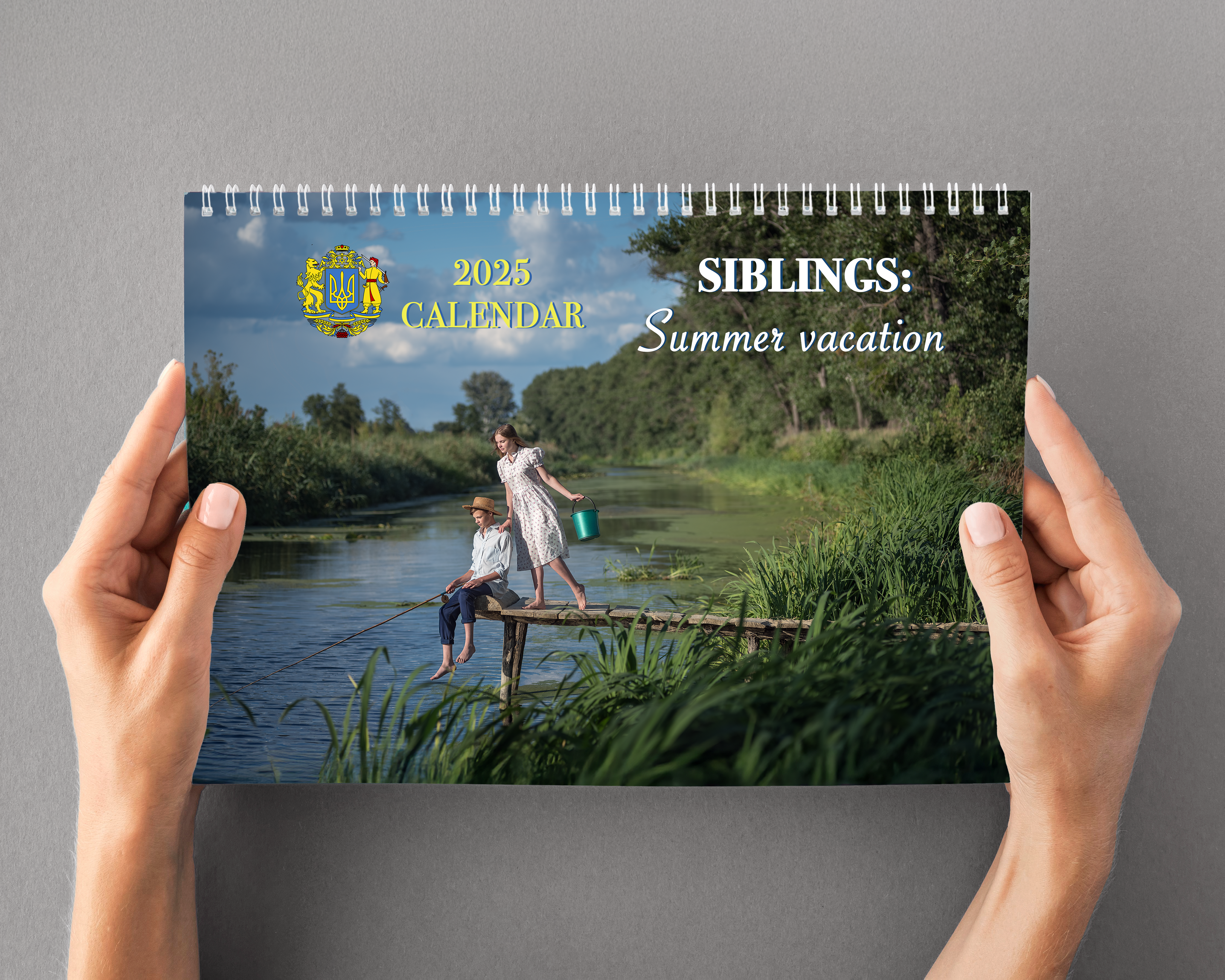 2025 Wall Calendar Siblings: Summer Vacation | Heartwarming Photo Story | | Family Photography Art | Cozy Gift for Home Décor Lovers product thumbnail image 2025 Wall Calendar Siblings: Summer Vacation | Heartwarming Photo Story | | Family Photography Art | Cozy Gift for Home Décor Lovers product thumbnail image
