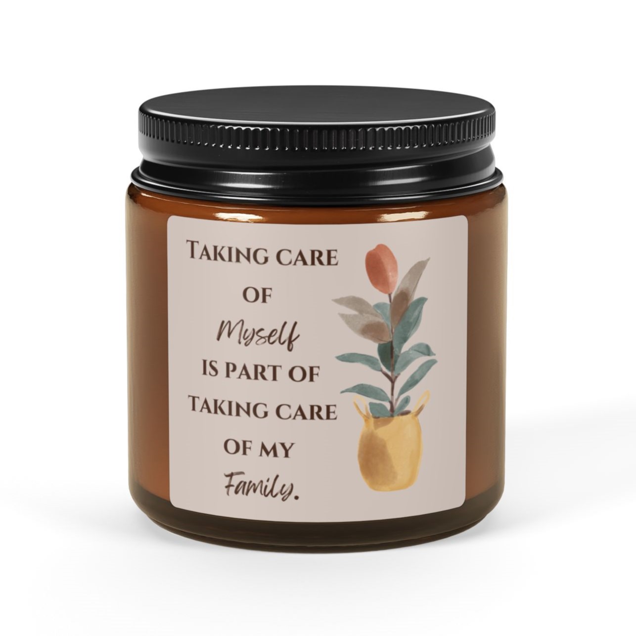 Taking Care Of Myself Affirmation Candle product thumbnail image Taking Care Of Myself Affirmation Candle product thumbnail image