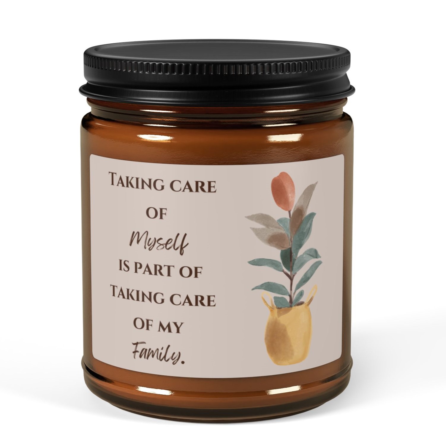 Taking Care Of Myself Affirmation Candle product thumbnail image Taking Care Of Myself Affirmation Candle product thumbnail image