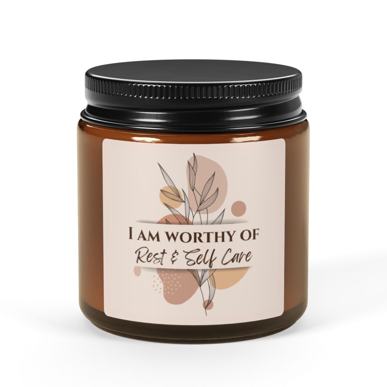 I Am Worthy Affirmation Candle product thumbnail image I Am Worthy Affirmation Candle product thumbnail image