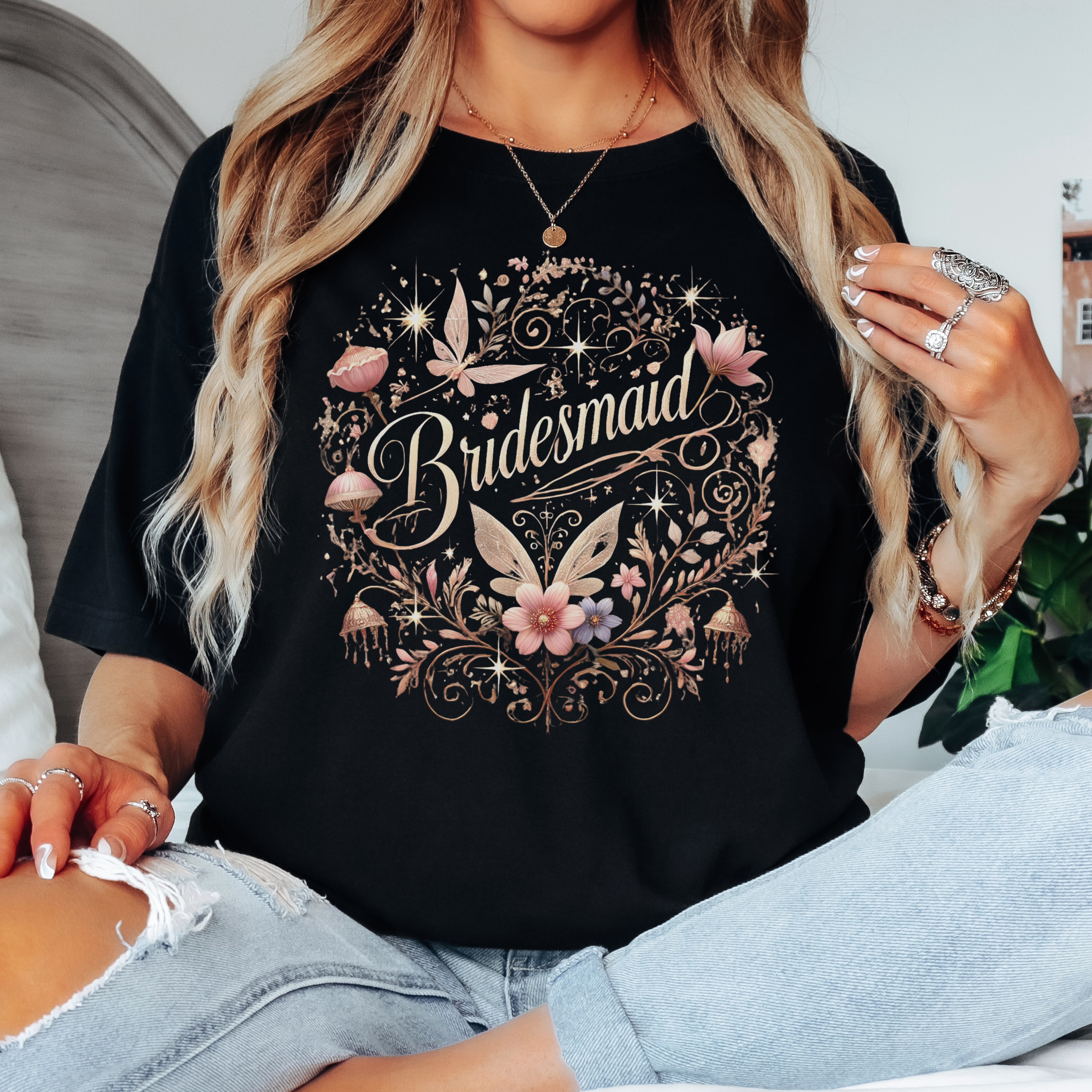 Faircore Bridesmaid T-shirt product thumbnail image Faircore Bridesmaid T-shirt product thumbnail image