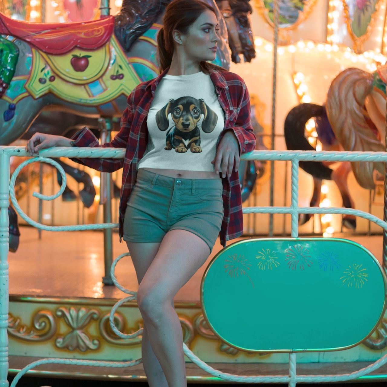 "Puppy Doberman" T-Shirt – Adorable Style for Everyday Wear! "Puppy Doberman" T-Shirt – Adorable Style for Everyday Wear!