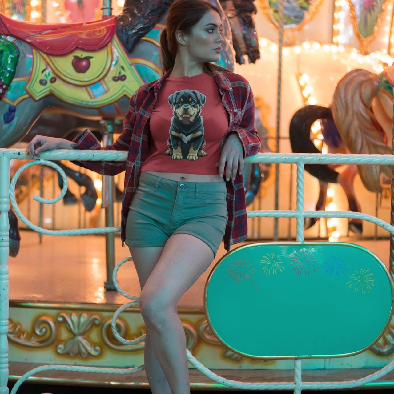 T-Shirt for men and women 'Baby Rottweiler', summer clothes casual regular fit, top clothes for daily wear. short sleeve tee. T-Shirt for men and women 'Baby Rottweiler', summer clothes casual regular fit, top clothes for daily wear. short sleeve tee.