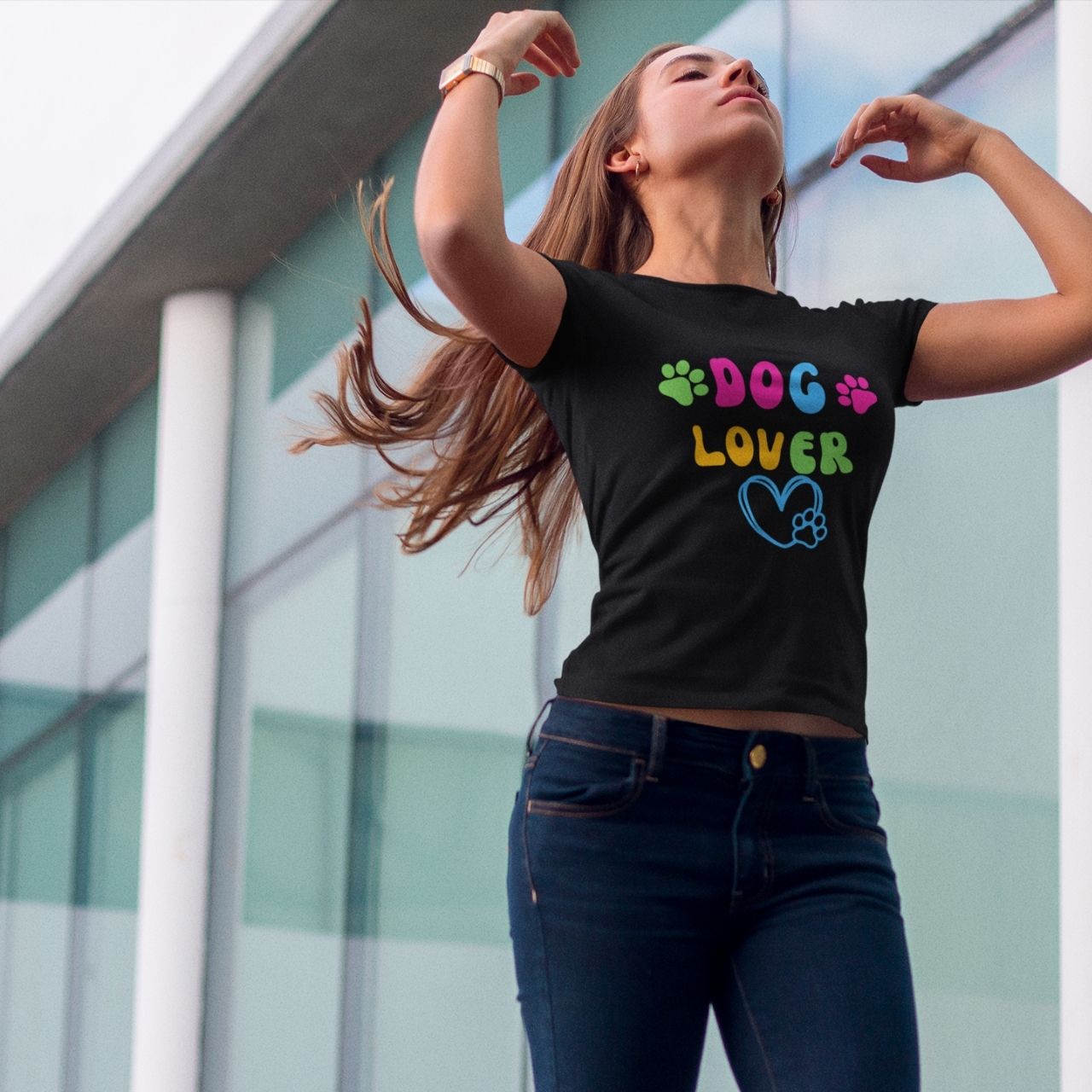 T-Shirt for men and women "Dog lover Shirt", summer clothes casual regular fit, top clothes for daily wear. short sleeve tee. product thumbnail image