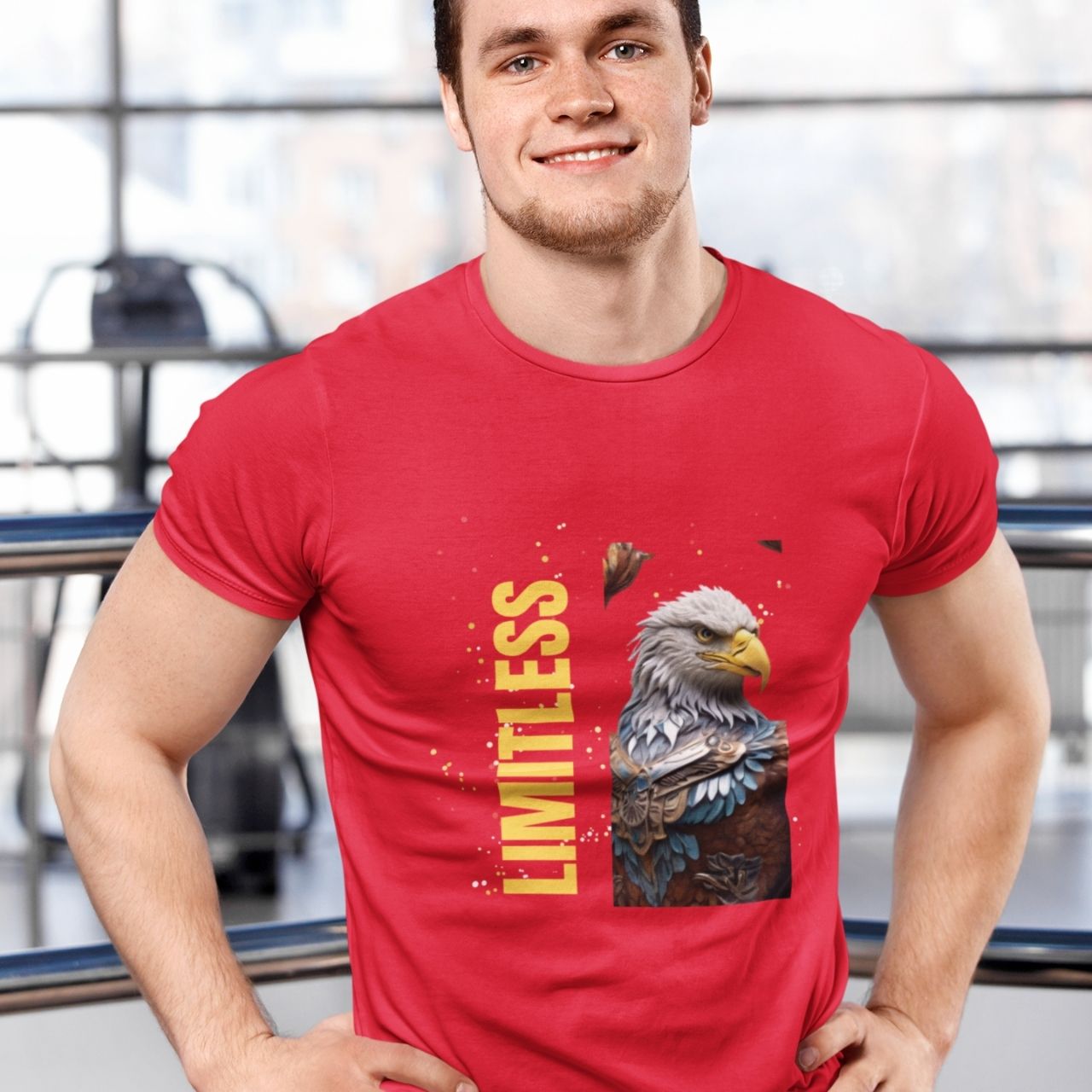 T-Shirt for men and women "Limitless Shirt", summer clothes casual regular fit, top clothes for daily wear. short sleeve tee. product thumbnail image