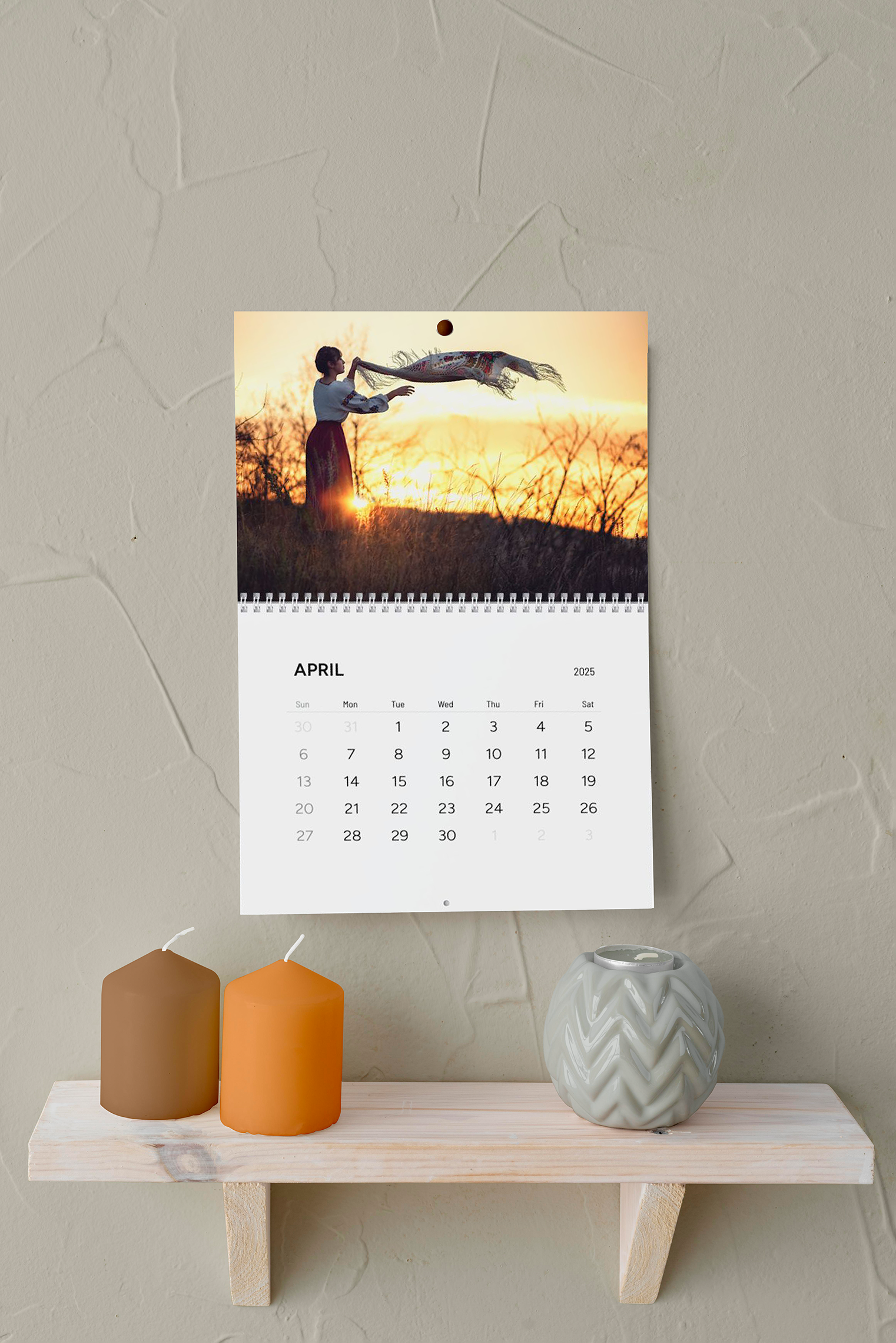 2025 Ukrainian Women Wall Calendar | Traditional Clothing Photography | Unique Gift for Cultural Art Lovers product thumbnail image 2025 Ukrainian Women Wall Calendar | Traditional Clothing Photography | Unique Gift for Cultural Art Lovers product thumbnail image