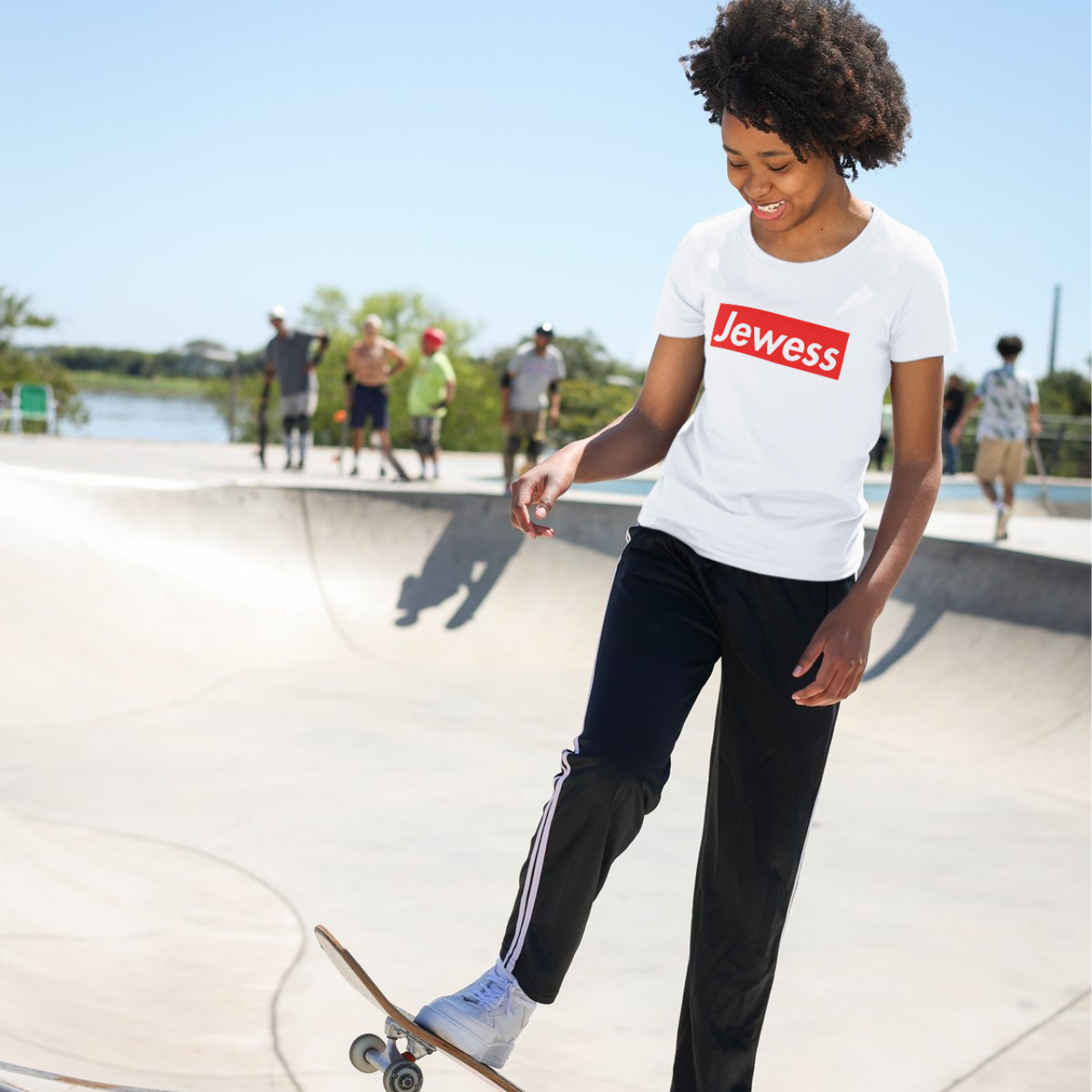 Jewess T-Shirt – Bold Feminist Jewish Pride Tee product thumbnail image