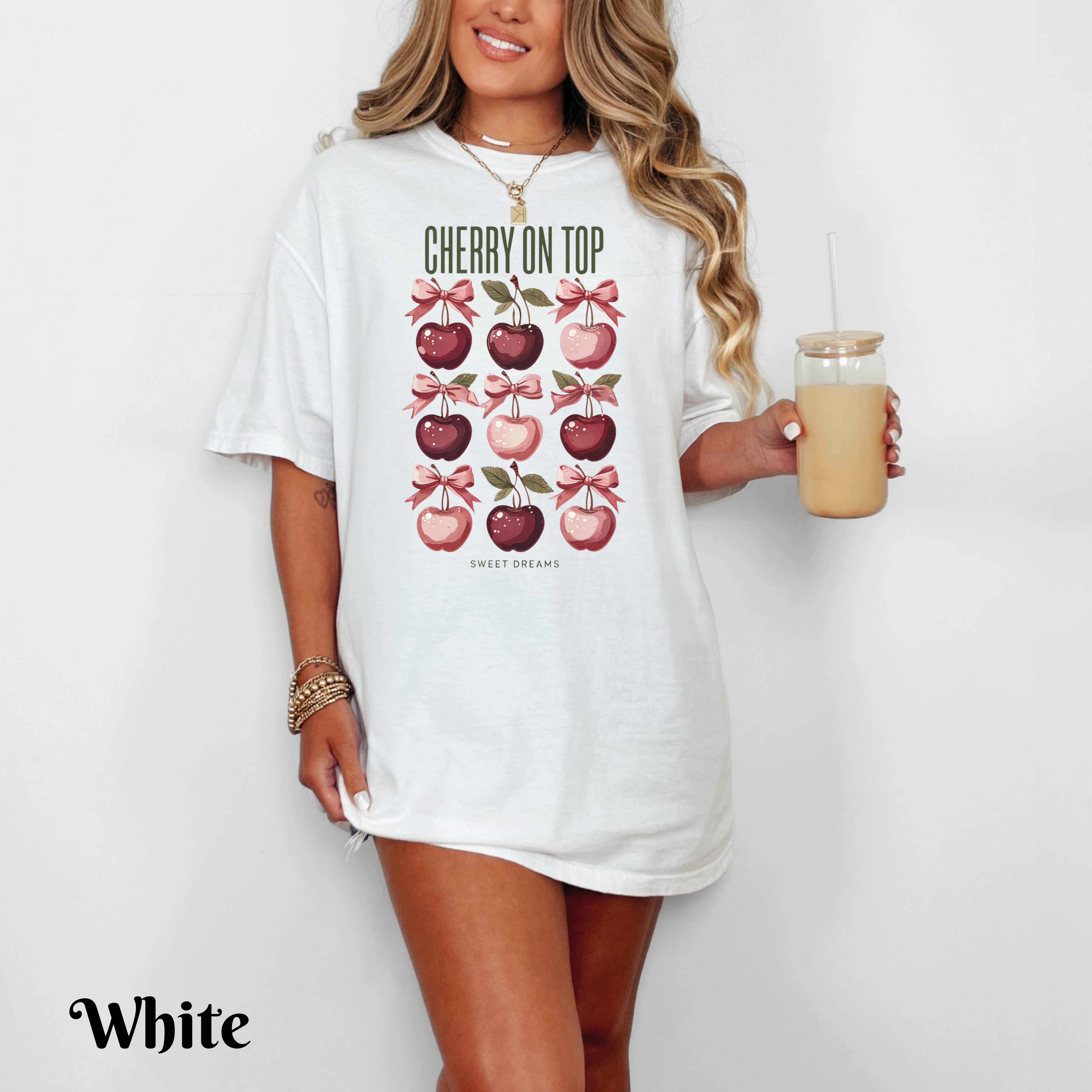 Cherry Coquette T-shirt product thumbnail image Cherry Coquette T-shirt product thumbnail image