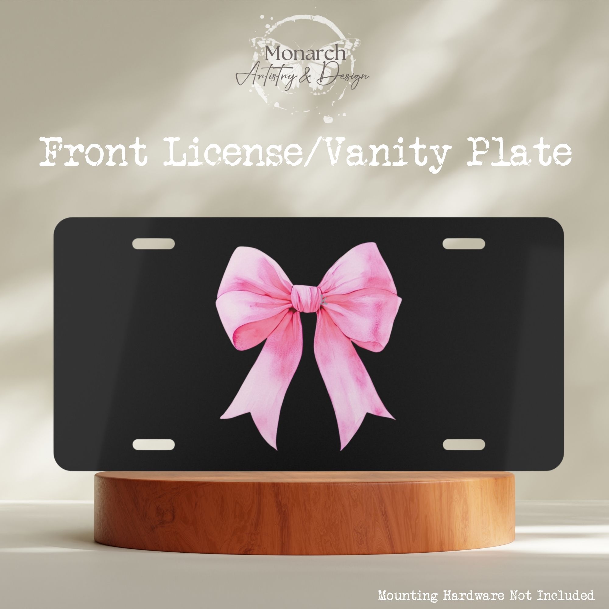 Pink Bow Car Accessories, Pink Bow License Plate for Women, Pink Car Accessories for Teens, Girly License Plate, Girly Car Accessories, Coquette Car Accessories, Cute License Plate, Car Bow, Coquette Car,Blk Bg product thumbnail image Pink Bow Car Accessories, Pink Bow License Plate for Women, Pink Car Accessories for Teens, Girly License Plate, Girly Car Accessories, Coquette Car Accessories, Cute License Plate, Car Bow, Coquette Car,Blk Bg product thumbnail image