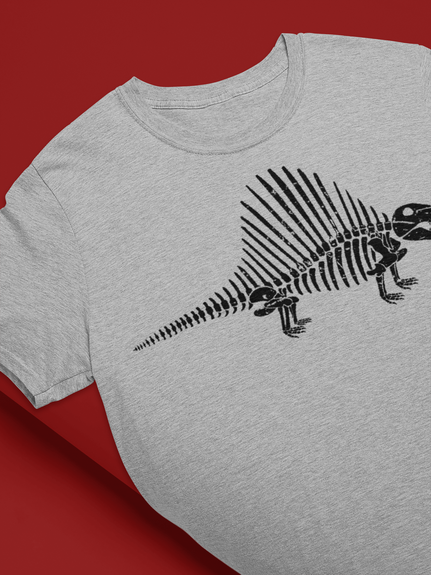 Dimetrodon Skele- Bloodstone Hollow Original Heavy Cotton Tee Dimetrodon Skele- Bloodstone Hollow Original Heavy Cotton Tee