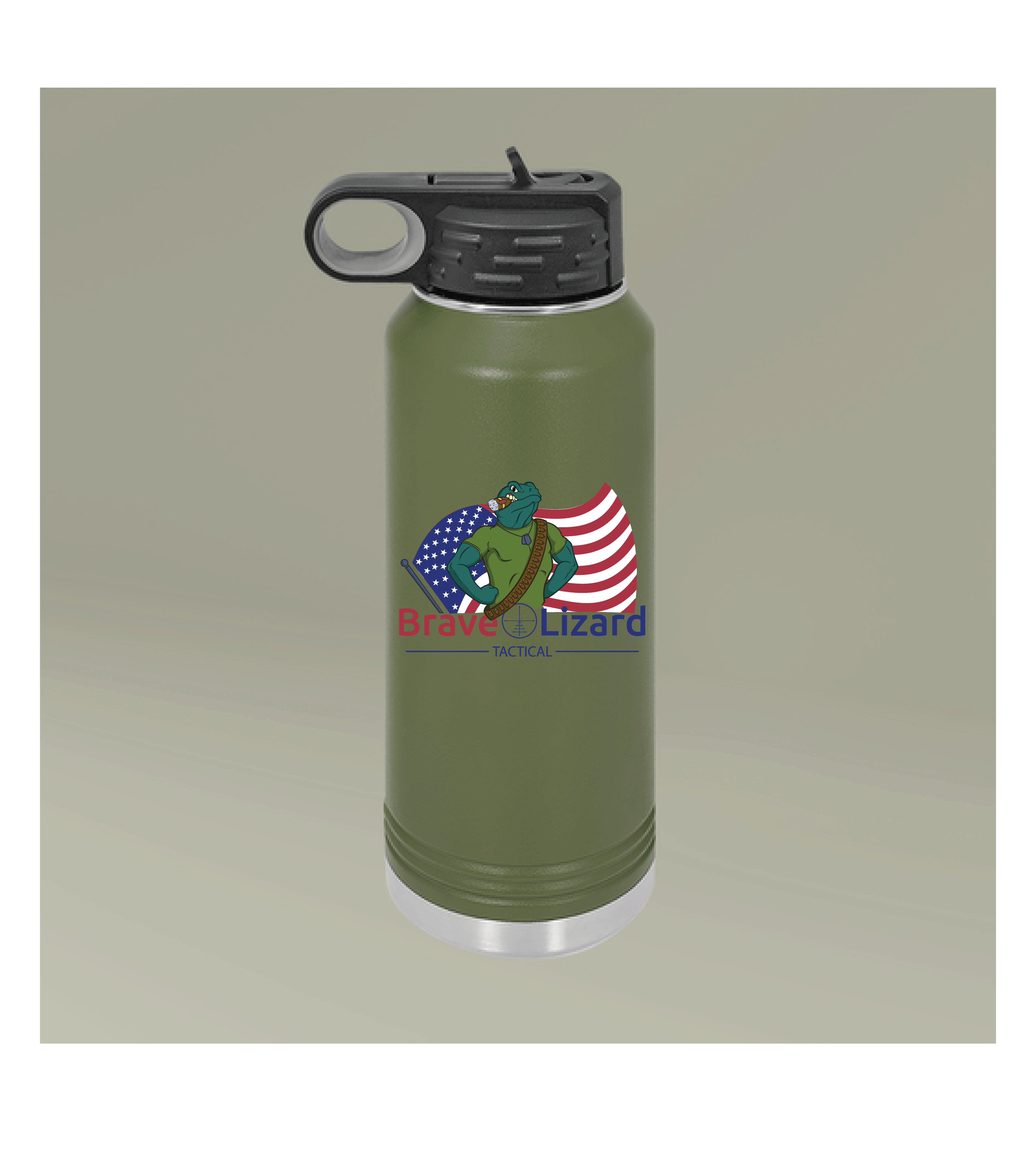 Brave Lizard OG Water Bottle, 32oz product thumbnail image