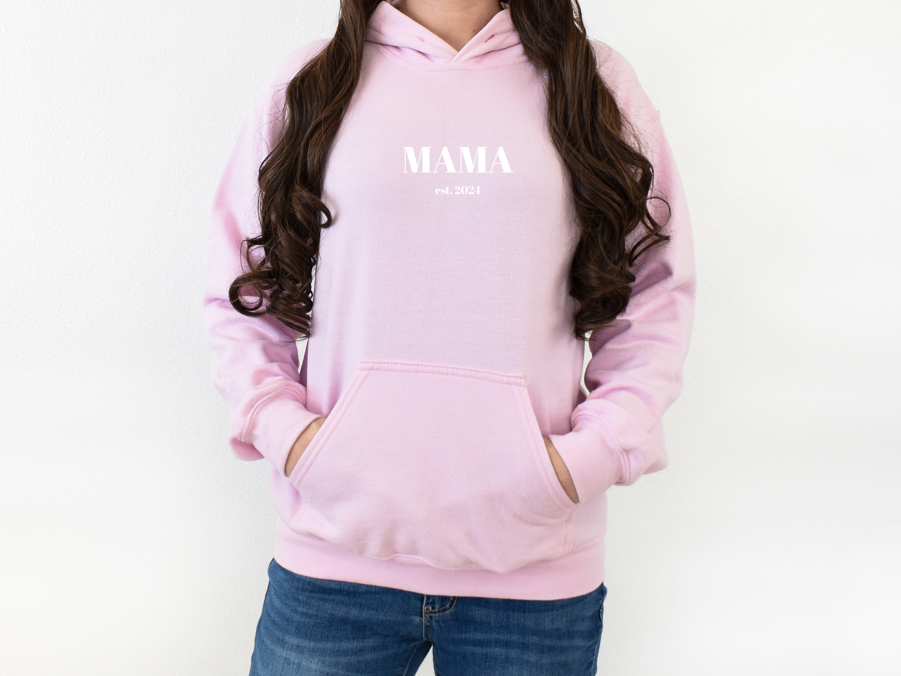 Mama est 2024 Women Hoodie, Mom Gift, New Mom Gift, Mama Sweatshirt, Mom Hoodie, Mother's Day Present product thumbnail image Mama est 2024 Women Hoodie, Mom Gift, New Mom Gift, Mama Sweatshirt, Mom Hoodie, Mother's Day Present product thumbnail image