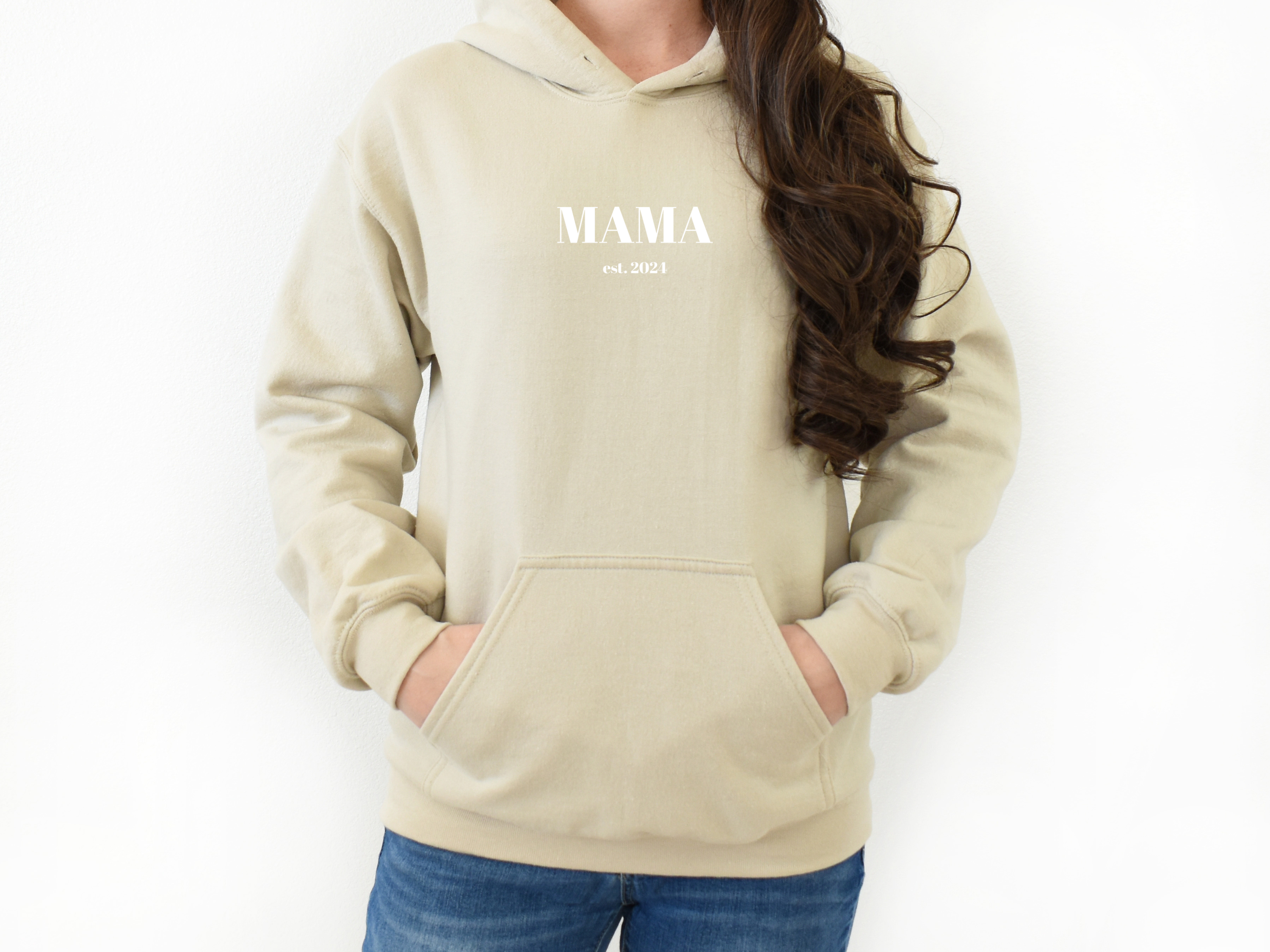 Mama est 2024 Women Hoodie, Mom Gift, New Mom Gift, Mama Sweatshirt, Mom Hoodie, Mother's Day Present product thumbnail image Mama est 2024 Women Hoodie, Mom Gift, New Mom Gift, Mama Sweatshirt, Mom Hoodie, Mother's Day Present product thumbnail image