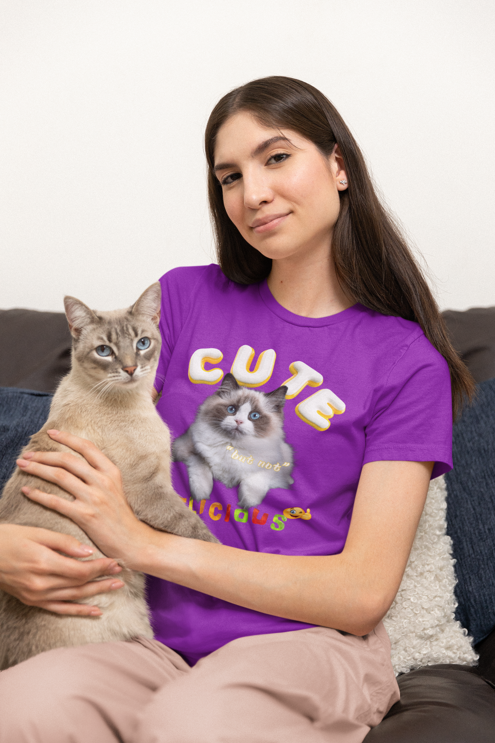 Cute But Not Delicious," Unisex Garment-Dyed T-shirt product thumbnail image