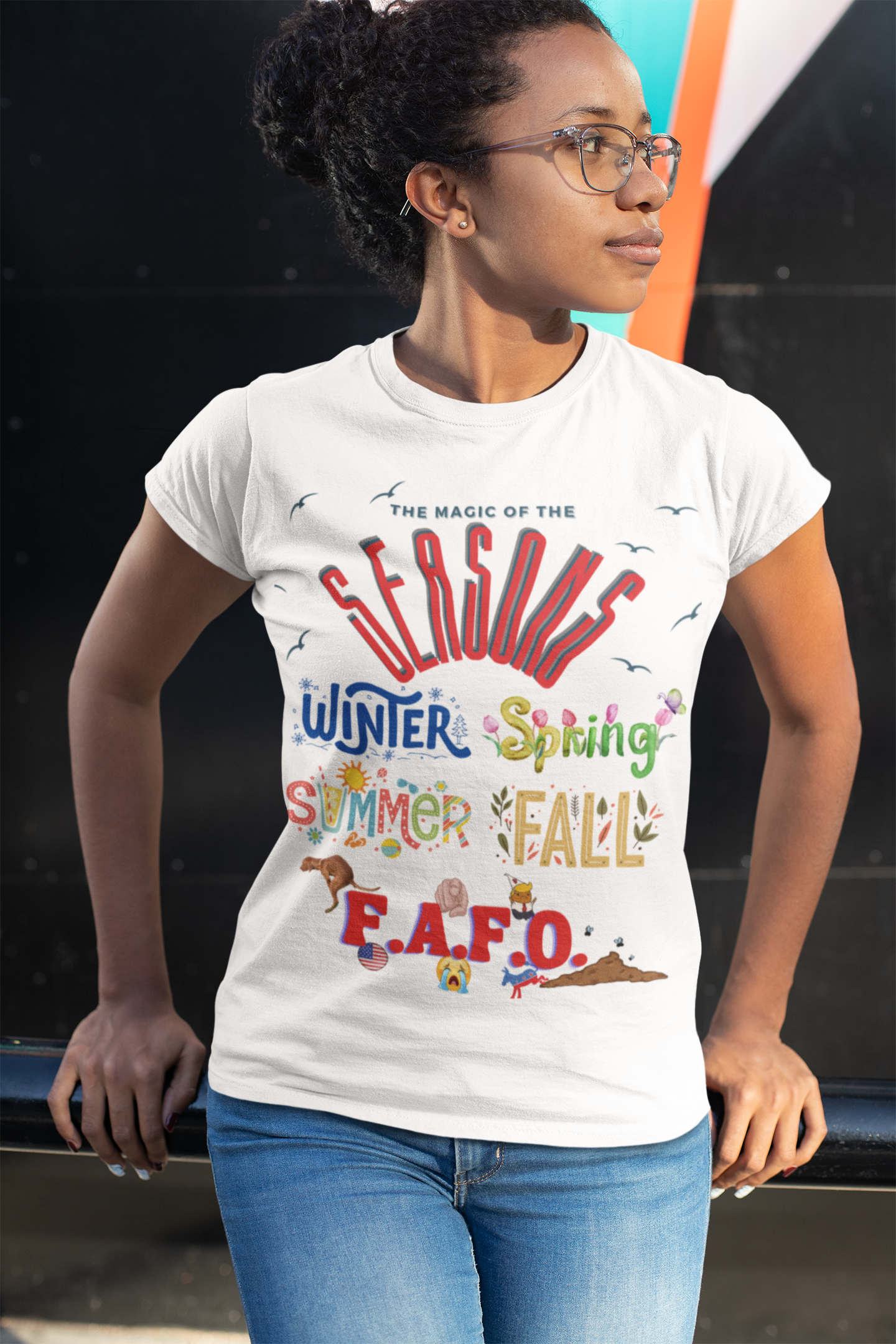 The Magic of The New F.A.F.O. Season Unisex Garment-Dyed T-shirt product thumbnail image