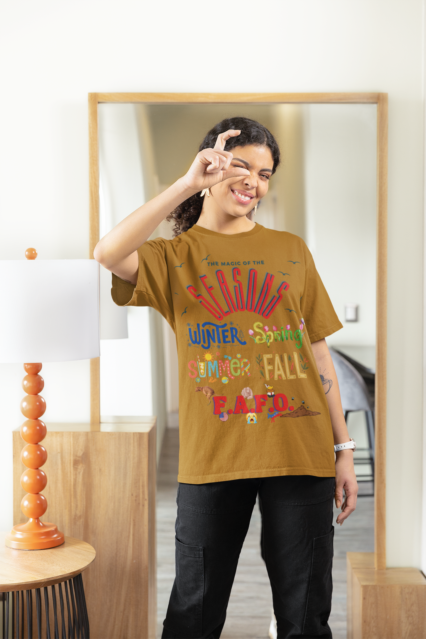 The Magic of The New F.A.F.O. Season Unisex Garment-Dyed T-shirt product thumbnail image