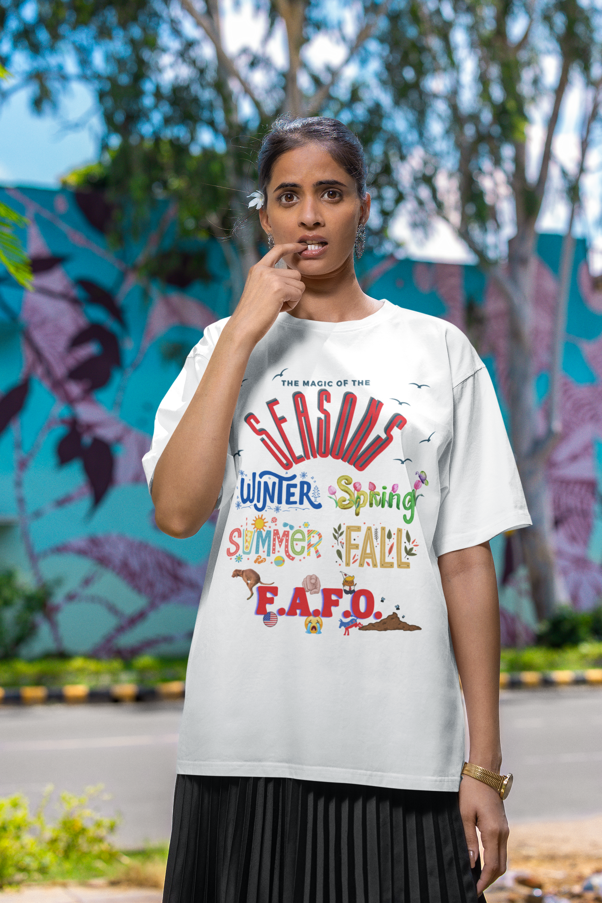 The Magic of The New F.A.F.O. Season Unisex Garment-Dyed T-shirt product thumbnail image