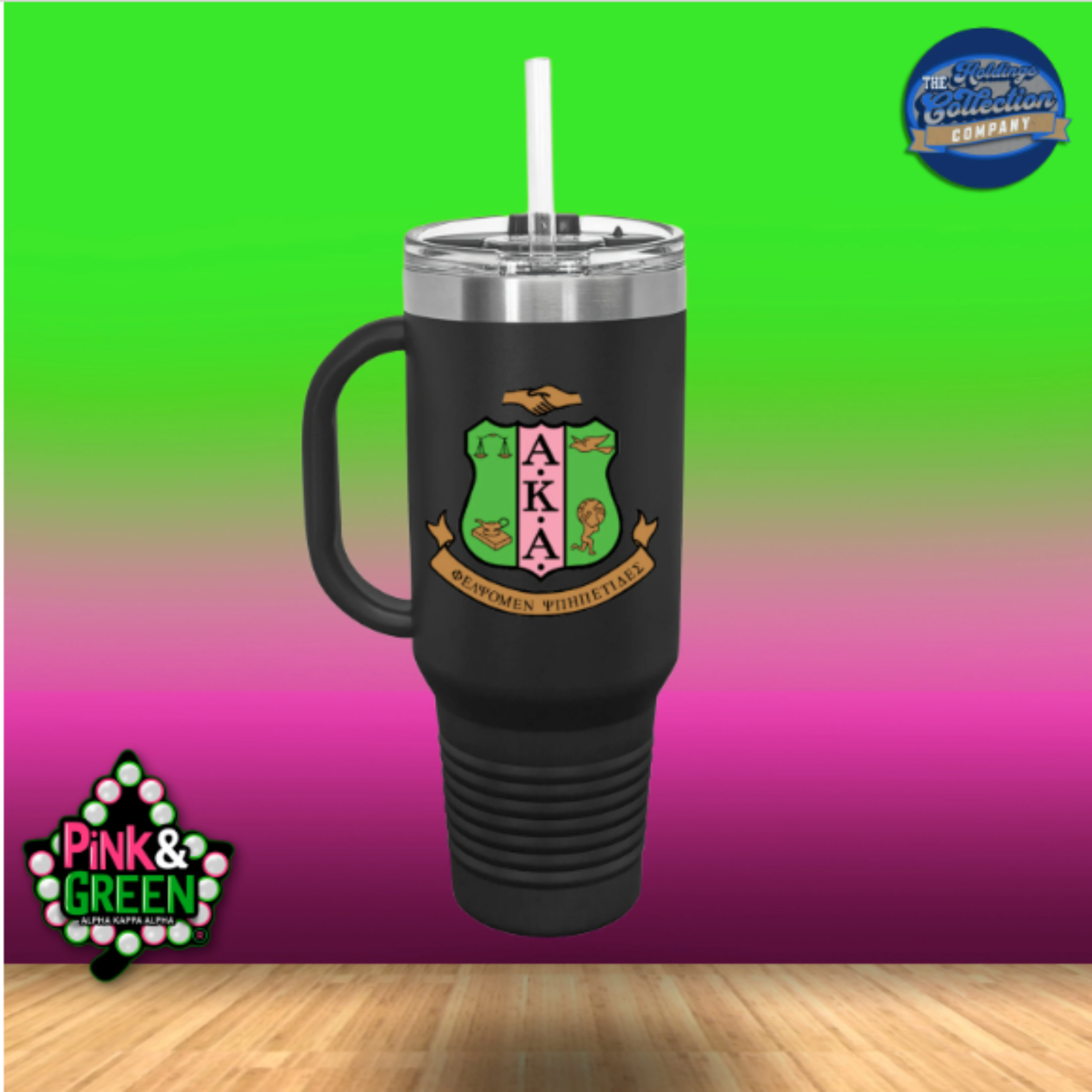 Insulated Travel Mug Polar Camel Thermal 40oz | Steel Handle, Greek Letters Design, Stanley Technology product thumbnail image Insulated Travel Mug Polar Camel Thermal 40oz | Steel Handle, Greek Letters Design, Stanley Technology product thumbnail image