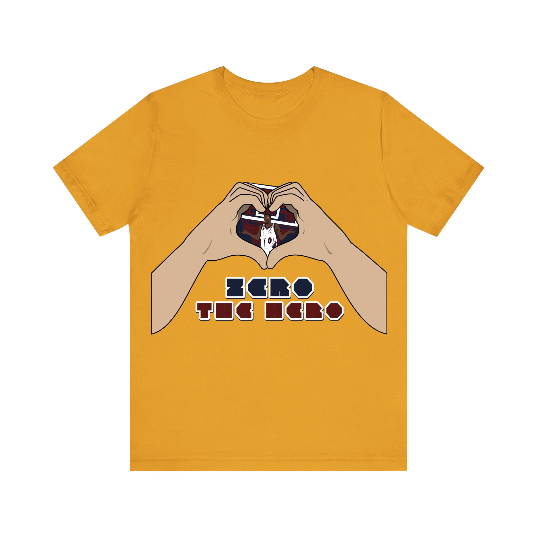 Heart Hands (Zero to Hero) Basketball Reel Time Unisex T-Shirt