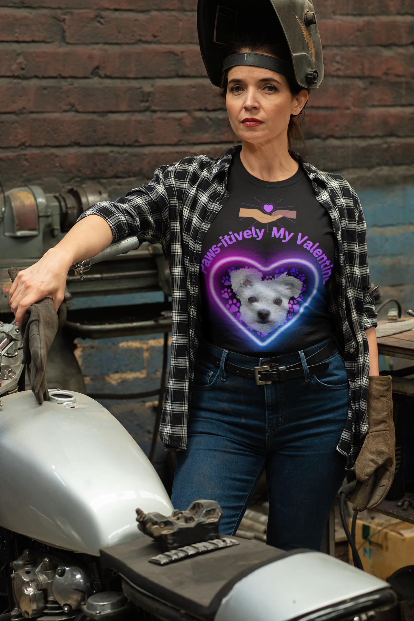 Paws-itively My Valentine a Personalized T-Shirt for Pet Lovers, Unisex Jersey T-Shirt, A Must Have for Pet Lovers