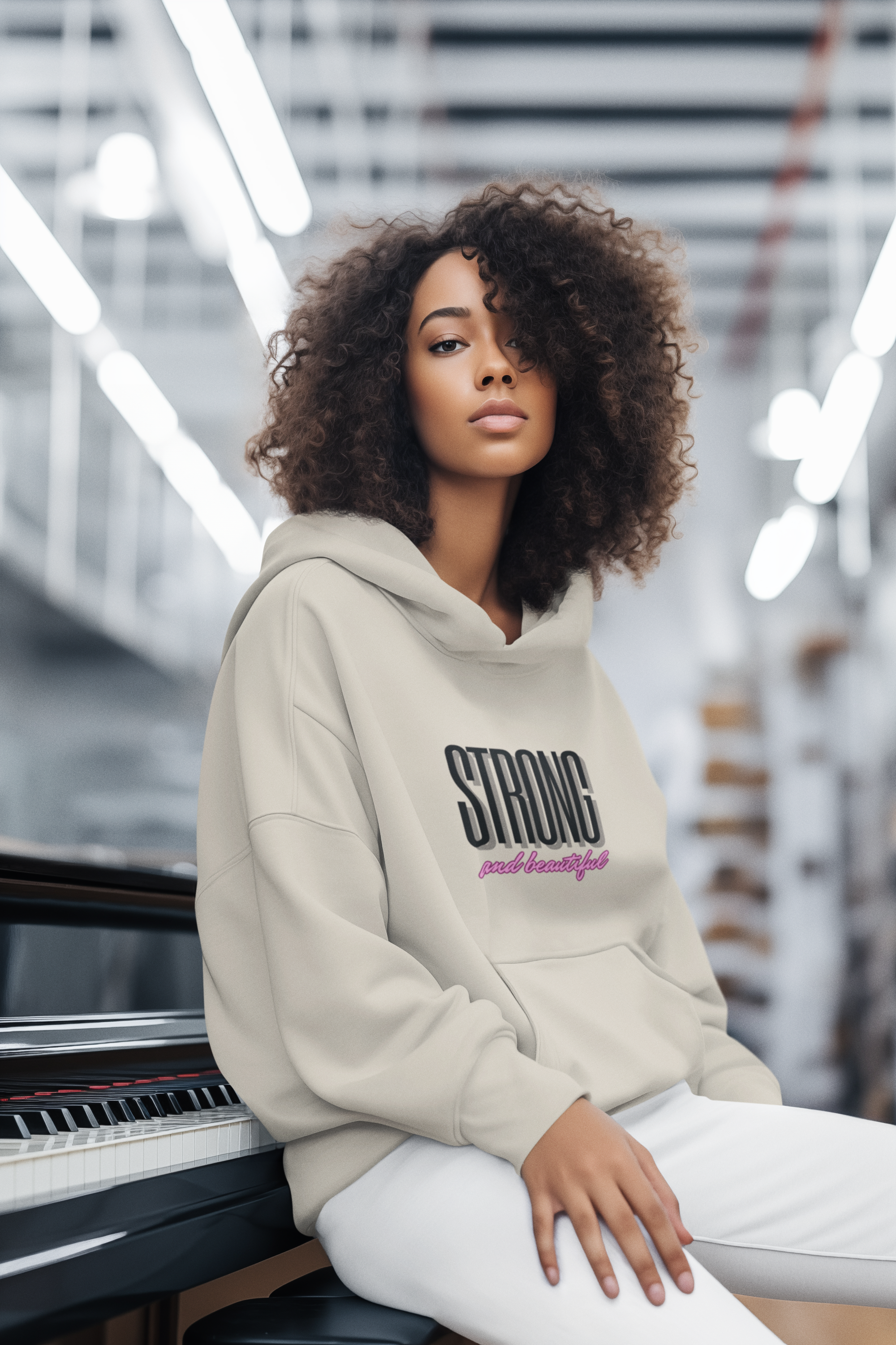 Empowering Hooded Sweatshirt product thumbnail image
