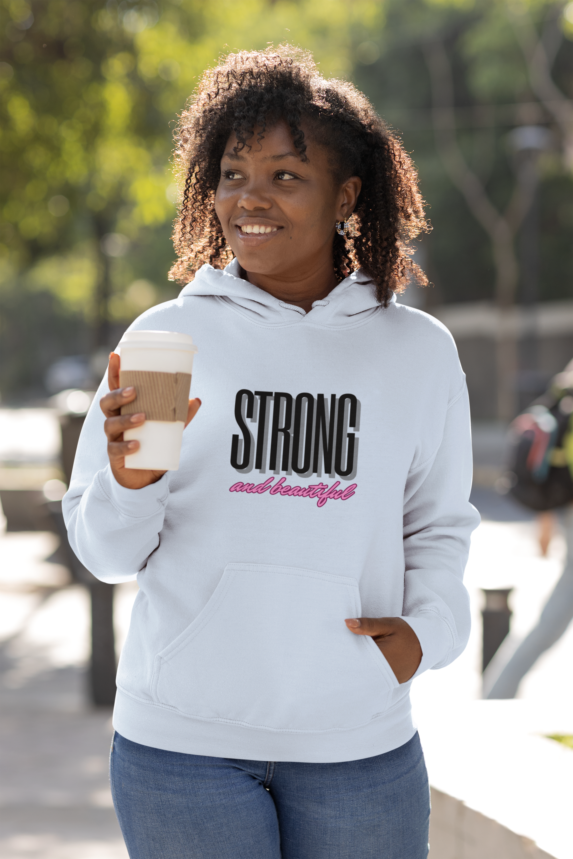 Empowering Hooded Sweatshirt product thumbnail image