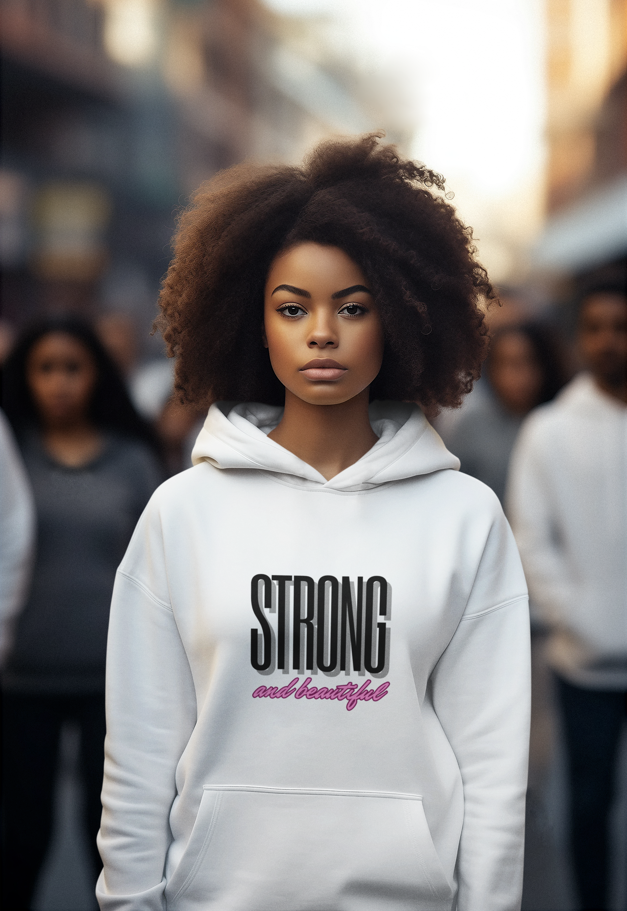 Empowering Hooded Sweatshirt product thumbnail image Empowering Hooded Sweatshirt product thumbnail image
