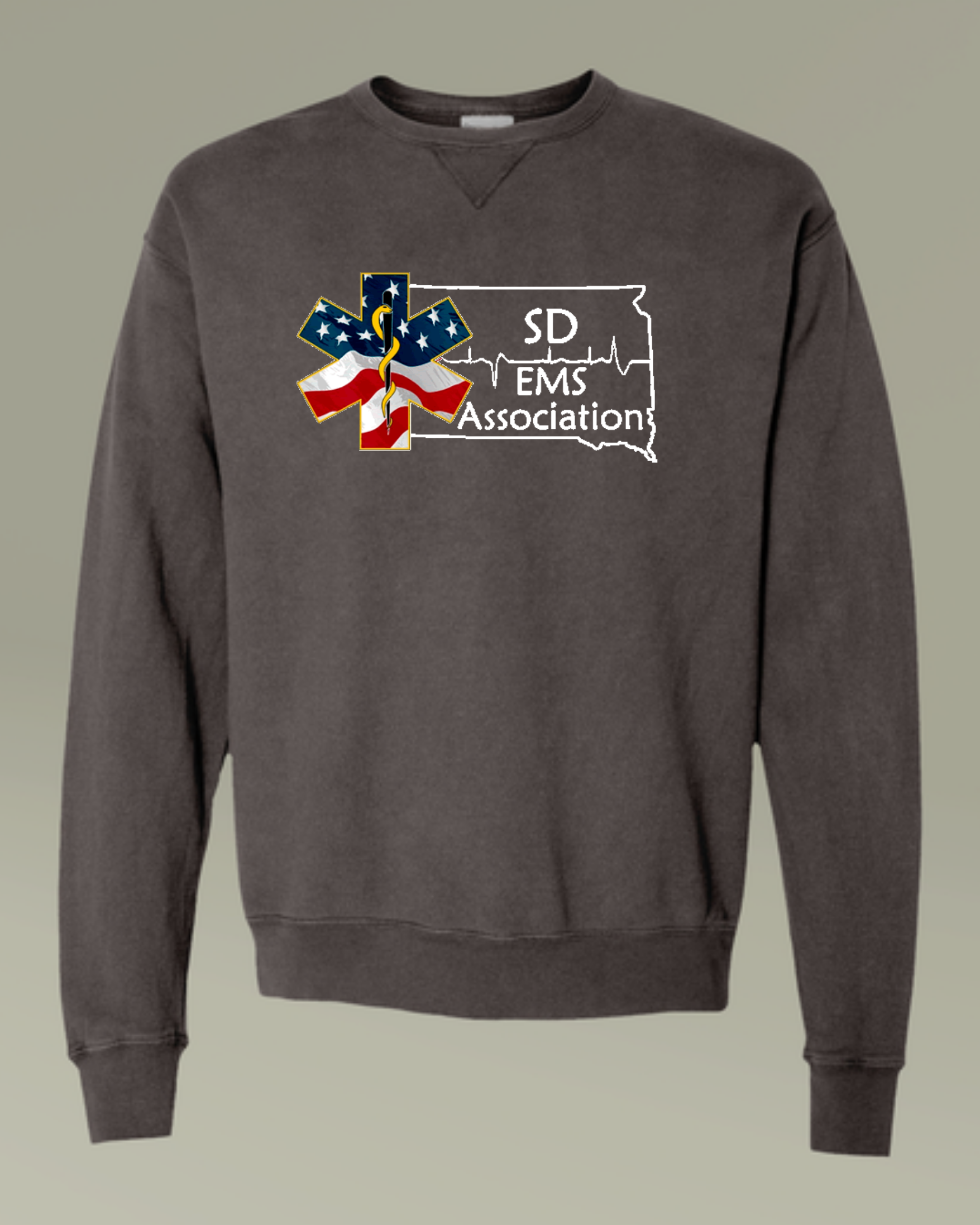 Screen Printed | SDEMSA ComfortWash Crewneck Sweatshirt product thumbnail image Screen Printed | SDEMSA ComfortWash Crewneck Sweatshirt product thumbnail image