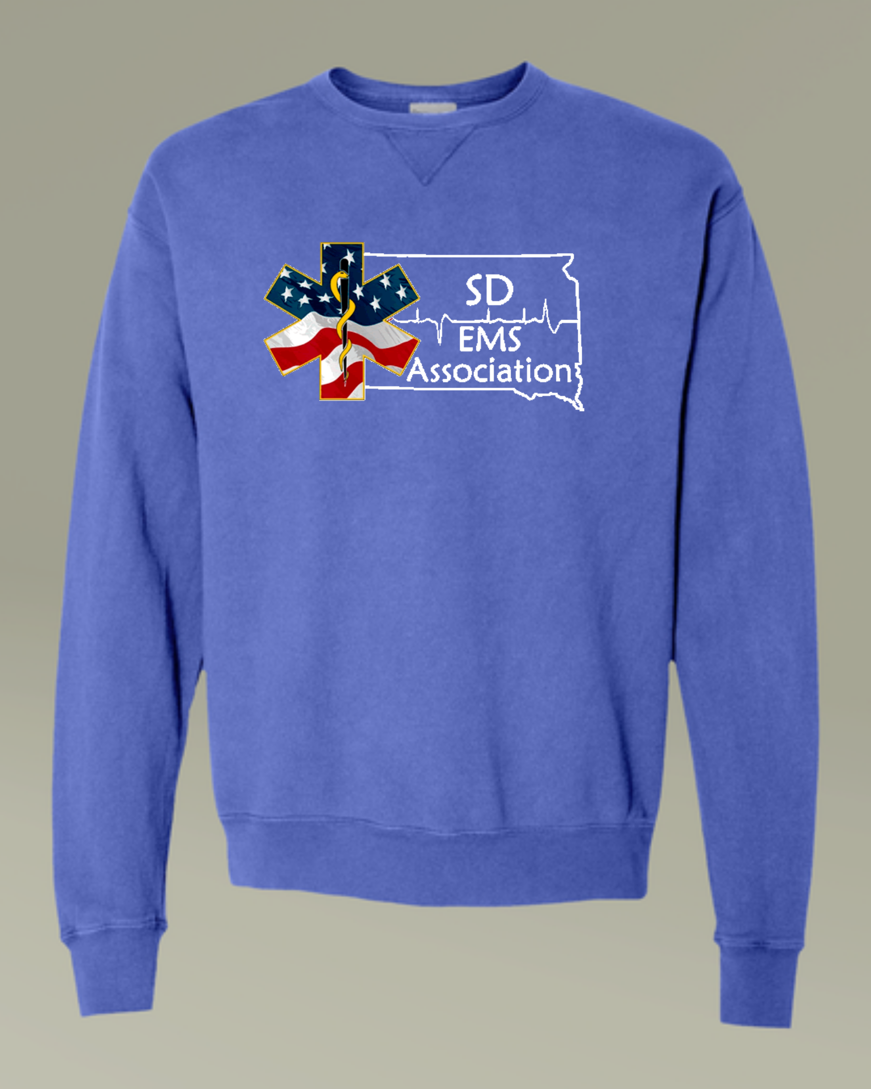 Screen Printed | SDEMSA ComfortWash Crewneck Sweatshirt product thumbnail image Screen Printed | SDEMSA ComfortWash Crewneck Sweatshirt product thumbnail image