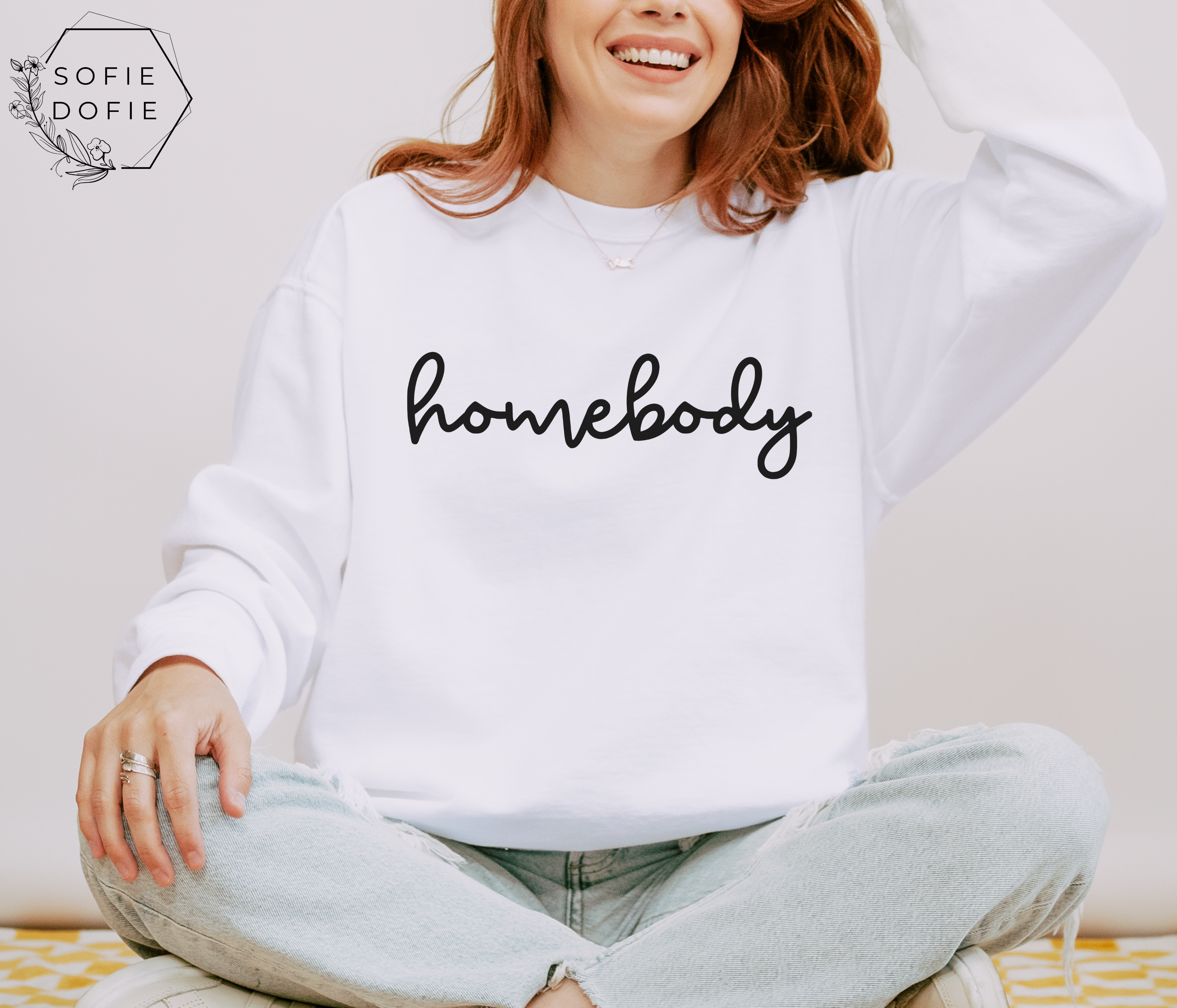Cozy Homebody Sweatshirt, Casual Comfort for Relaxing Days, Perfect for Lounge Wear, Soft Pullover for the Ultimate Homebody Style product thumbnail image