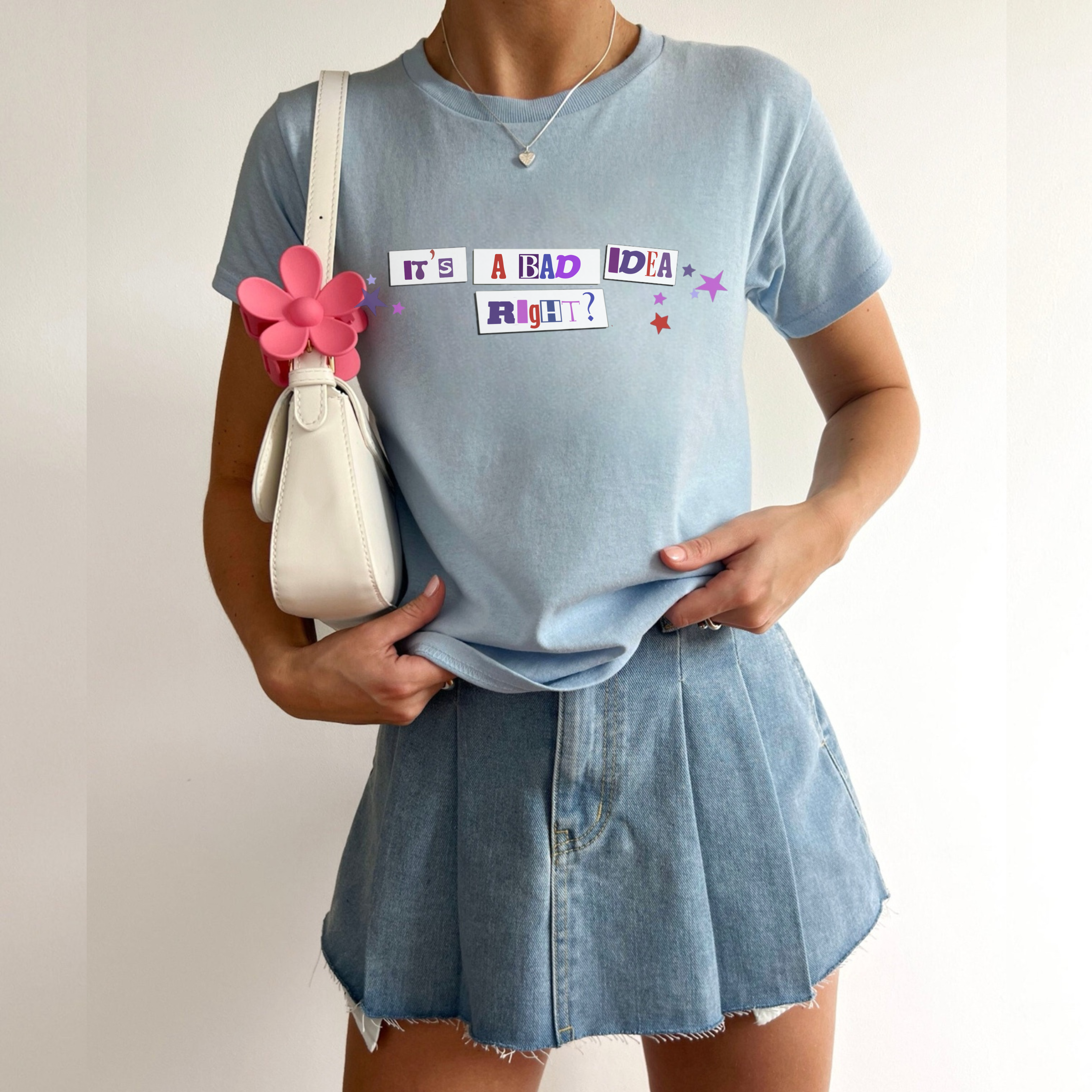 Olivia Rodrigo Its A Bad Idea Right, GUTS Album Tour Merch, Olivia Rodrigo Fan, Spill Your Guts, All American Y2K Heavy Cotton Baby Tee product thumbnail image Olivia Rodrigo Its A Bad Idea Right, GUTS Album Tour Merch, Olivia Rodrigo Fan, Spill Your Guts, All American Y2K Heavy Cotton Baby Tee product thumbnail image