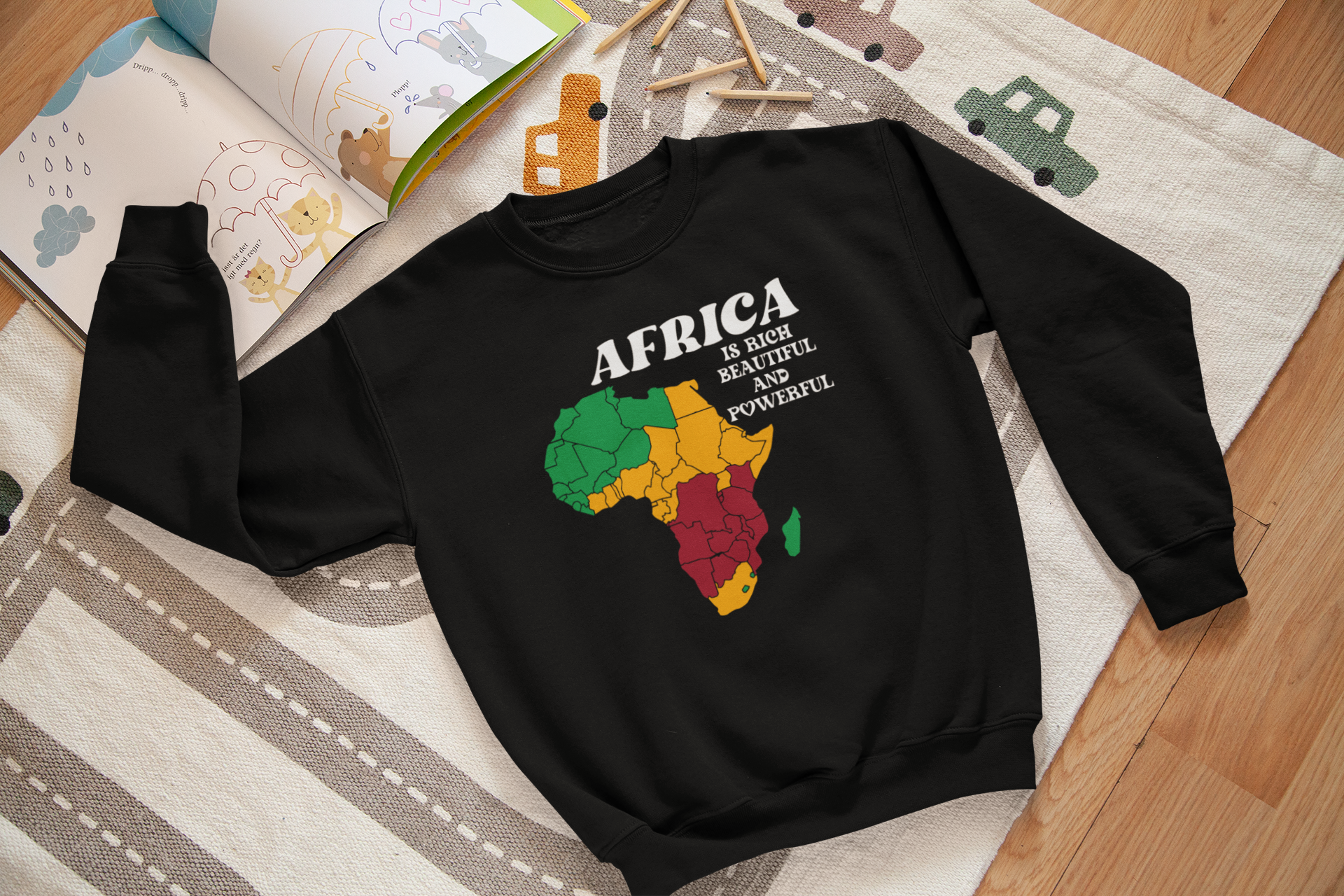 Africa map  Sweatshirt product thumbnail image