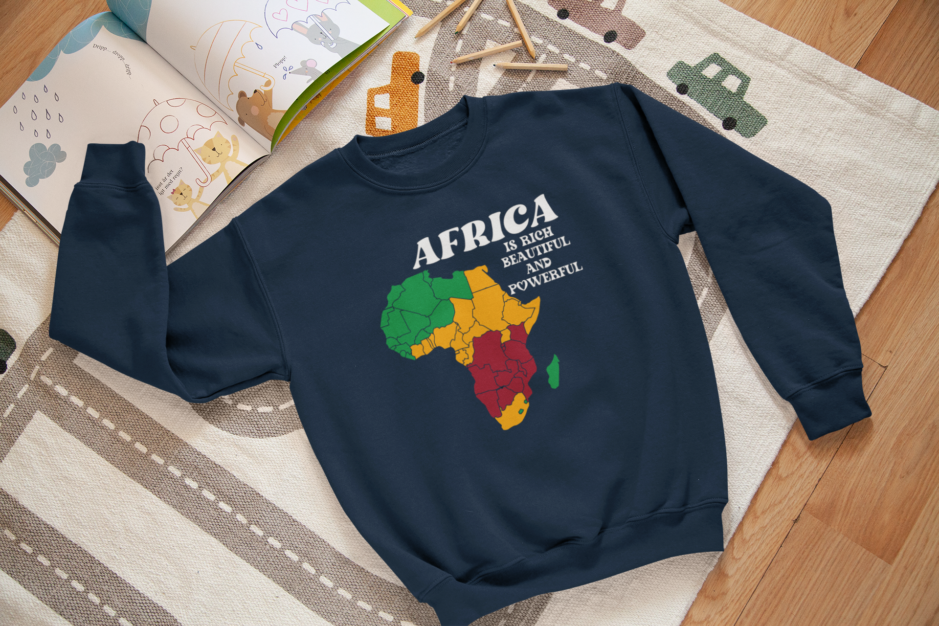 Africa map  Sweatshirt product thumbnail image