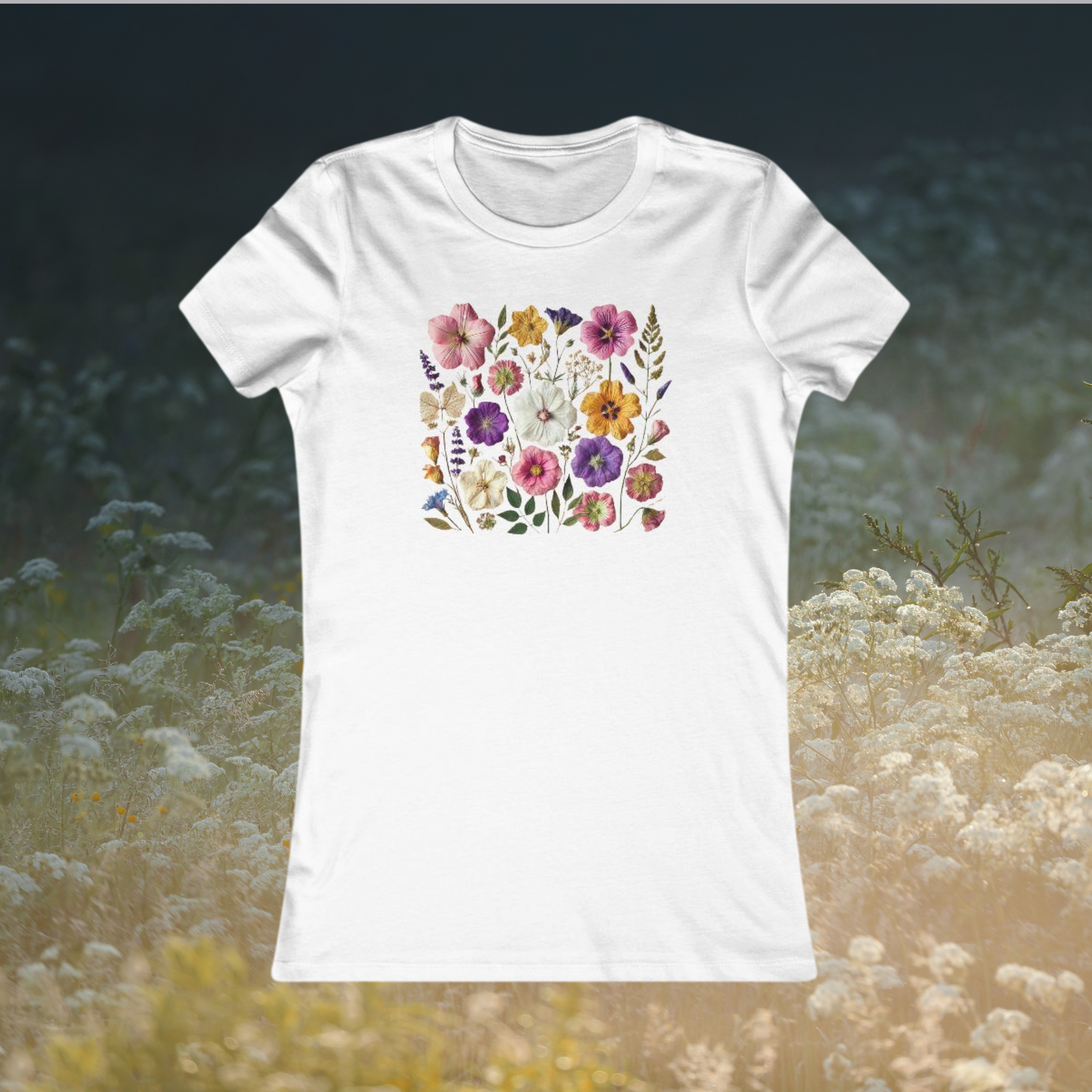 Floral Garden Tee product thumbnail image Floral Garden Tee product thumbnail image