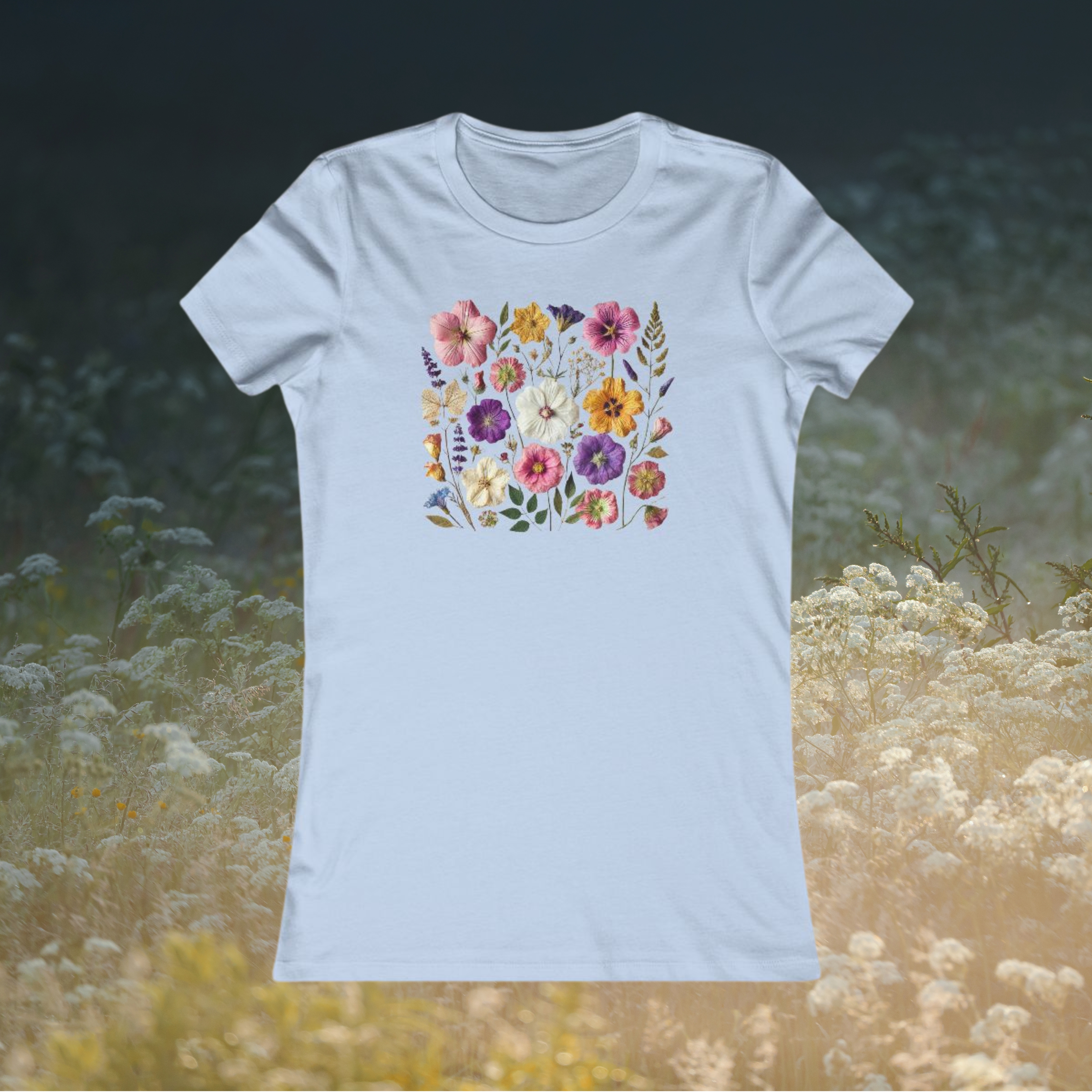Floral Garden Tee product thumbnail image Floral Garden Tee product thumbnail image