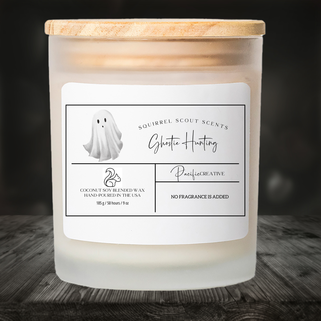 Squirrel Scout Scents Frosted Glass Candle, 11oz product thumbnail image Squirrel Scout Scents Frosted Glass Candle, 11oz product thumbnail image