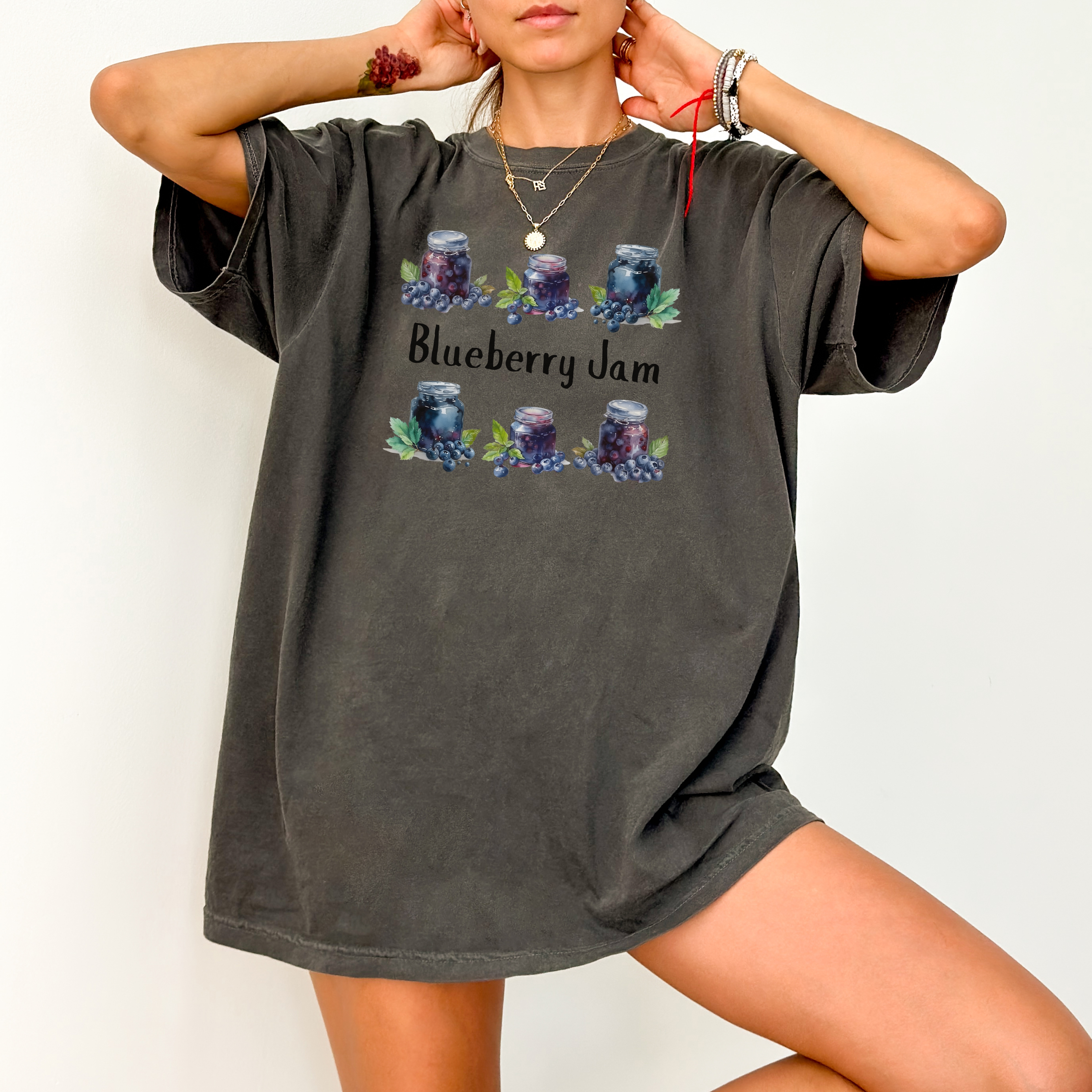 Blueberry Jam T-shirt - Unisex product thumbnail image Blueberry Jam T-shirt - Unisex product thumbnail image